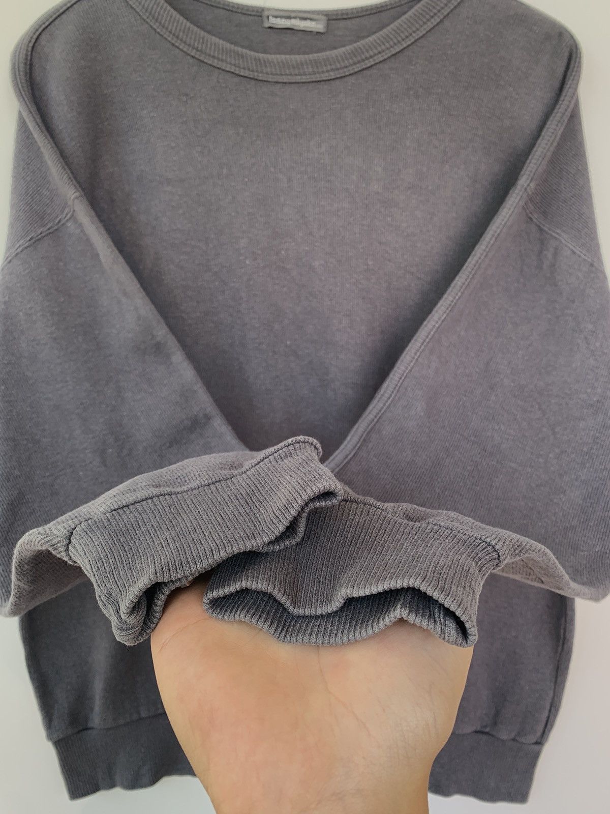 Issey Miyake × Vintage ‼️SOLD‼️Vintage 80s Issey Miyake Men Sweatshirt Big Logo Size US L / EU 52-54 / 3 - 5 Thumbnail