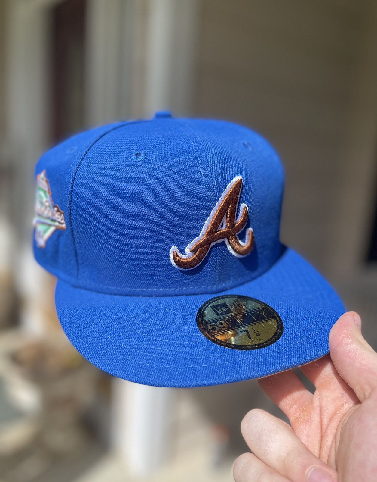 Hat Club × New Era Hat Club Exclusive Atlanta Braves 1995 WS Candy Pack Sz 71/4 Size ONE SIZE - 1 Thumbnail