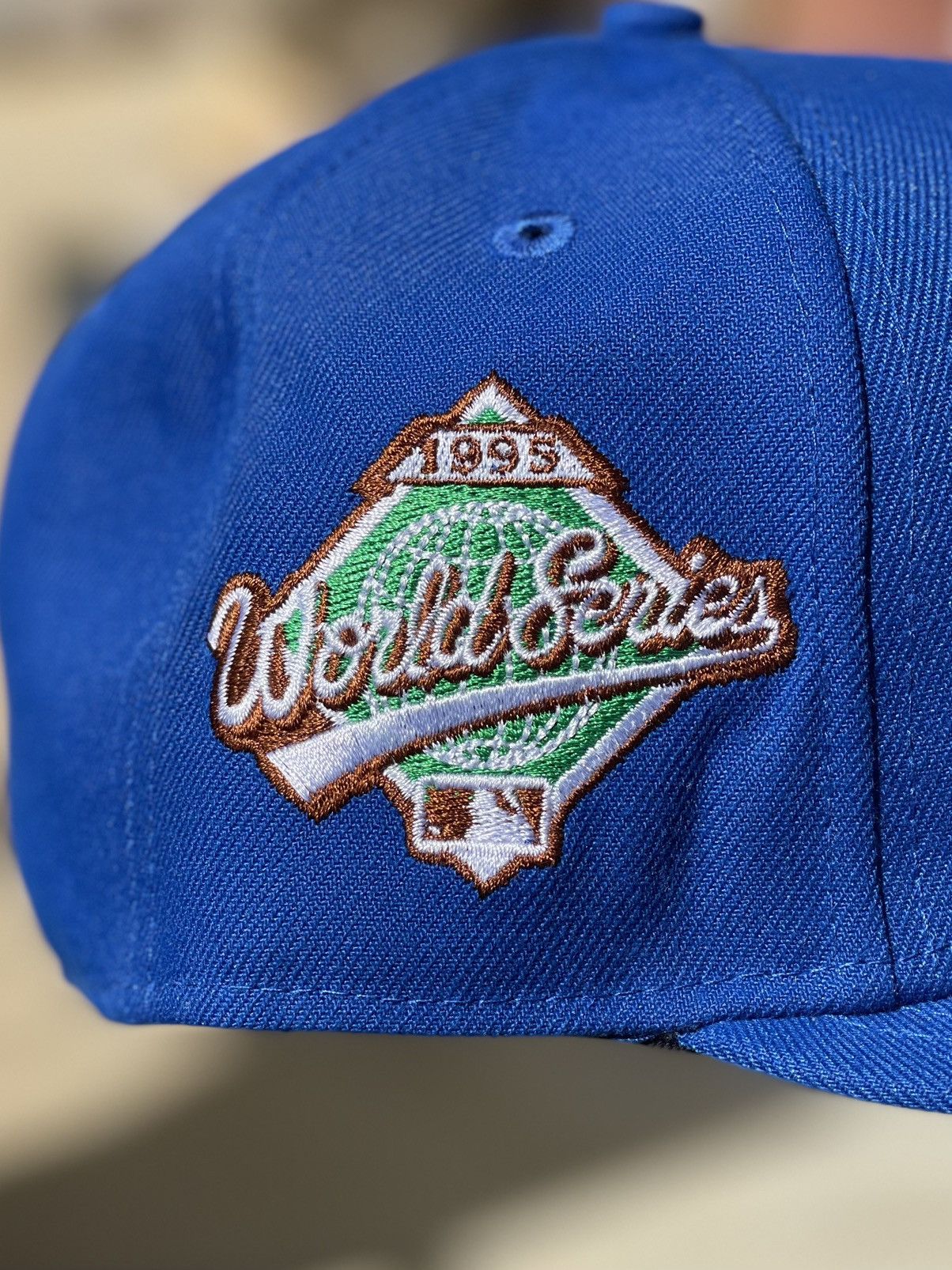 Hat Club × New Era Hat Club Exclusive Atlanta Braves 1995 WS Candy Pack Sz 71/4 Size ONE SIZE - 6 Thumbnail