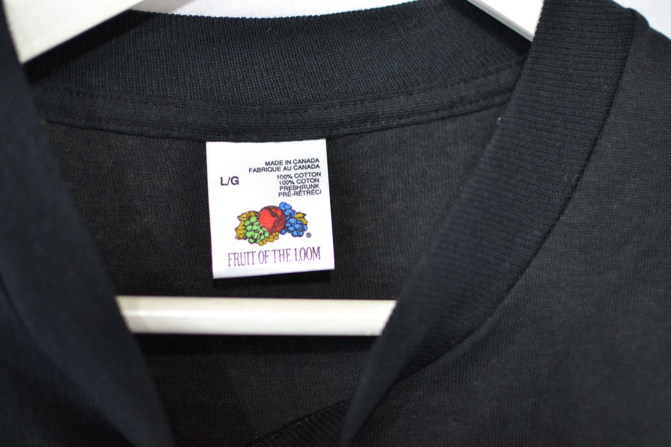Vintage NEW UNISEX Vtg Single Stitch Fruit of the Loom Size US L / EU 52-54 / 3 - 5 Thumbnail