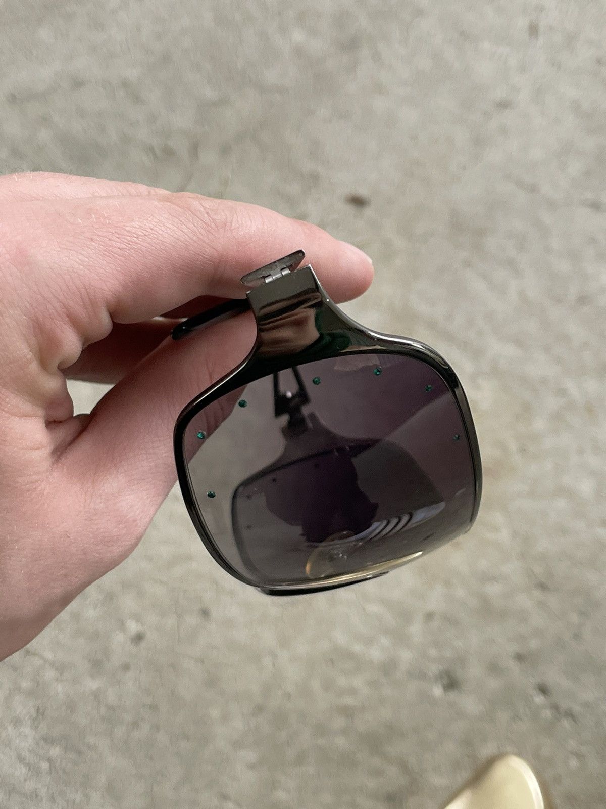 Vivienne Westwood Vivienne Westwood Emerald Shield Sunglasses Size ONE SIZE - 10 Thumbnail