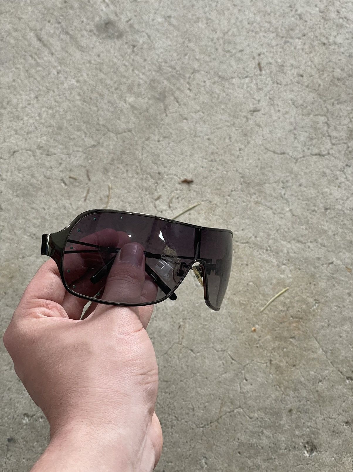 Vivienne Westwood Vivienne Westwood Emerald Shield Sunglasses Size ONE SIZE - 5 Thumbnail