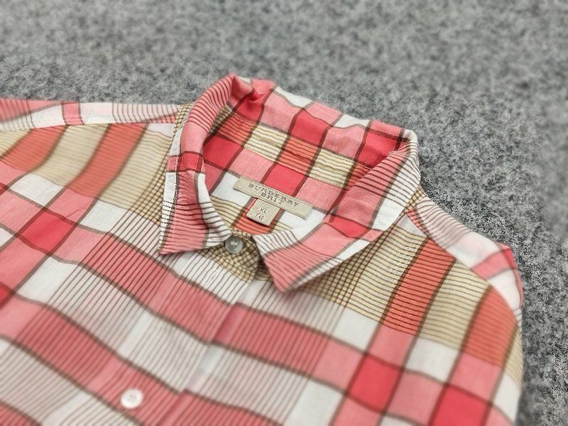 Burberry Burberry Brit Cream Big nova check Women's Button Shirt Size ONE SIZE - 15 Thumbnail