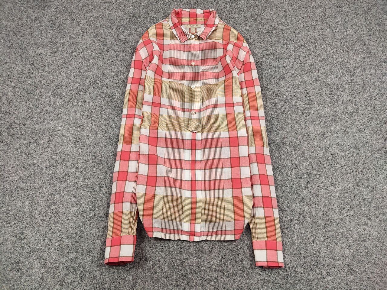 Burberry Burberry Brit Cream Big nova check Women's Button Shirt Size ONE SIZE - 2 Thumbnail