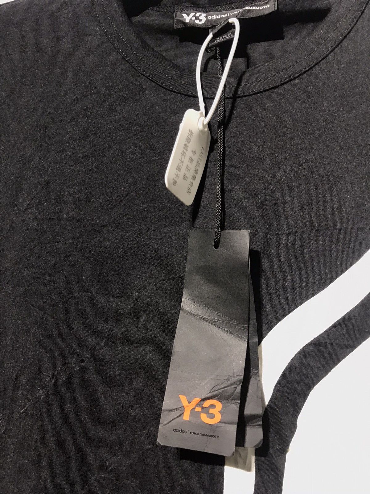 Yohji Yamamoto Yohji Yamamoto Adidas Y3 tee Size US M / EU 48-50 / 2 - 2 Thumbnail
