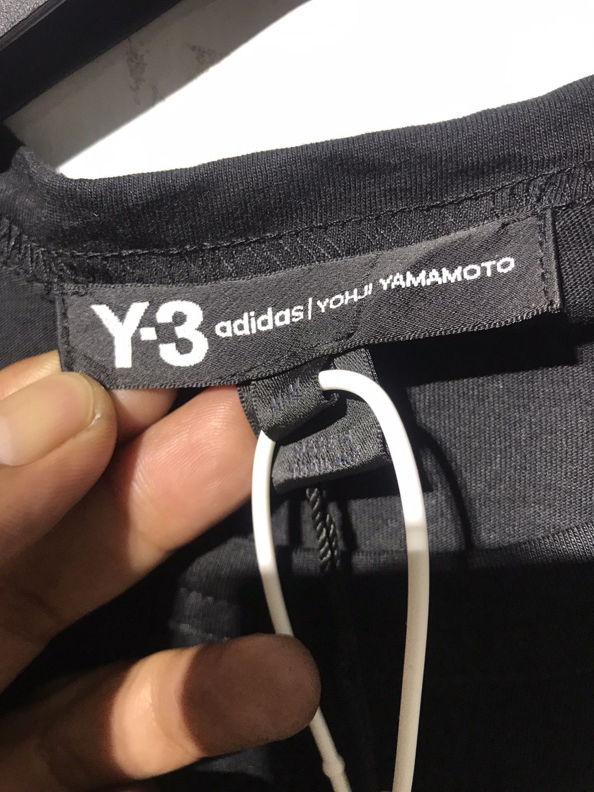 Yohji Yamamoto Yohji Yamamoto Adidas Y3 tee Size US M / EU 48-50 / 2 - 4 Thumbnail