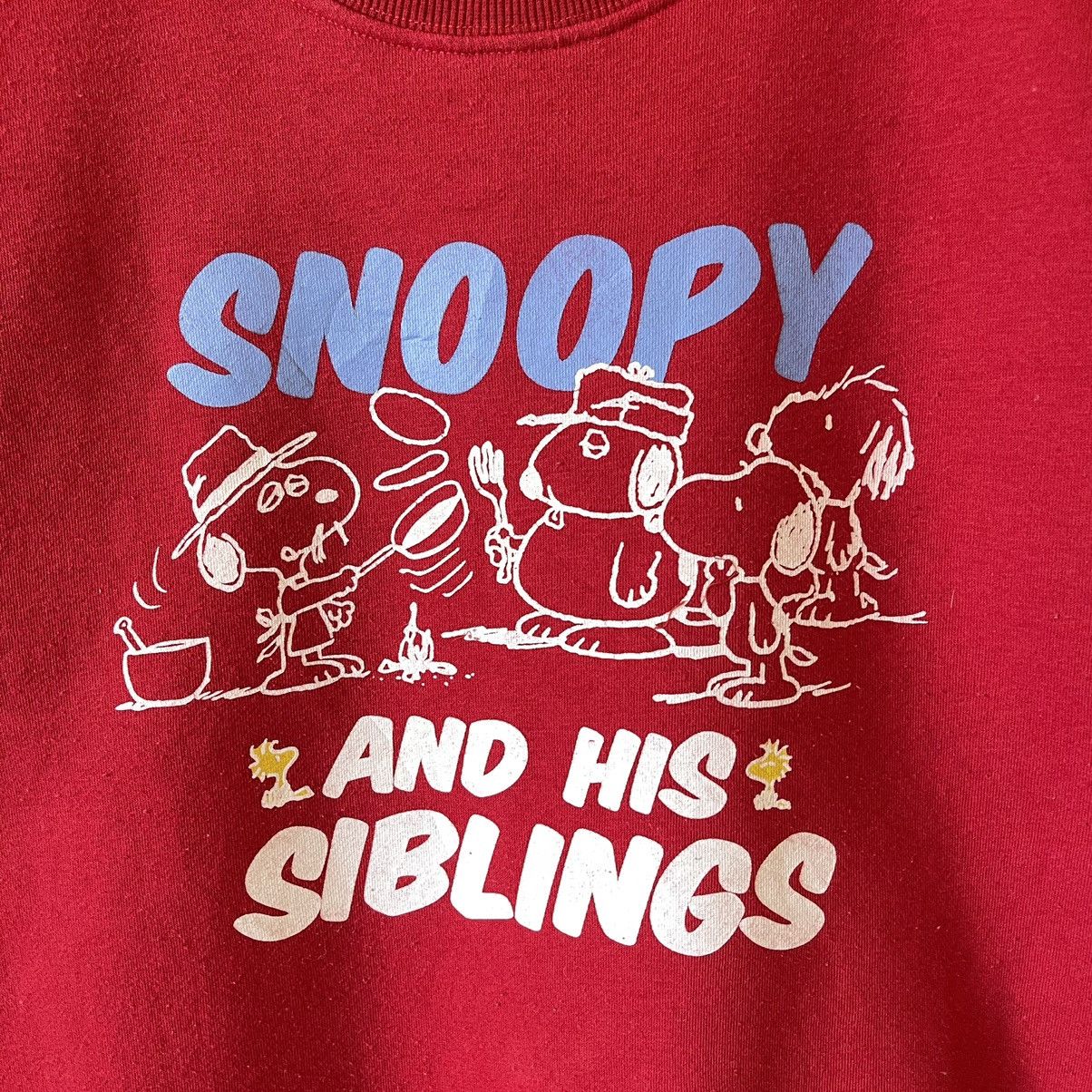 Cartoon Network Vintage Snoopy And His Siblings Crewneck Sweatshirt Size M Size US M / EU 48-50 / 2 - 5 Thumbnail