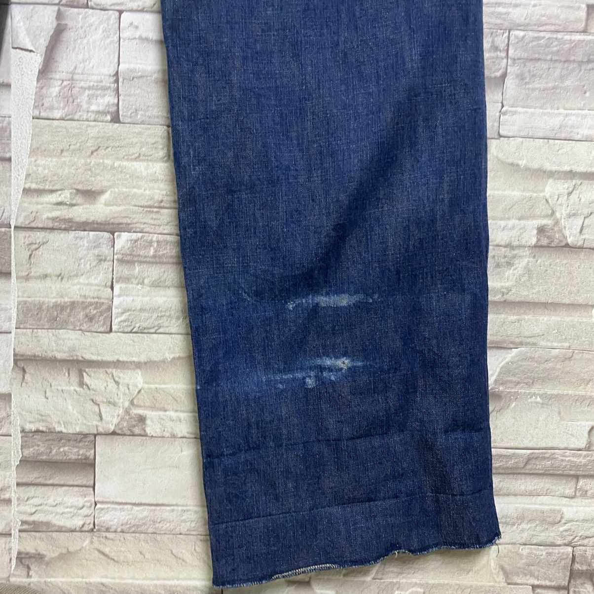 Dry Bones Dry Bones Denim Work Pants Buckle Back Size US 34 / EU 50 - 15 Thumbnail