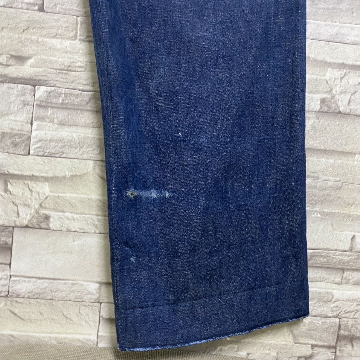 Dry Bones Dry Bones Denim Work Pants Buckle Back Size US 34 / EU 50 - 9 Thumbnail