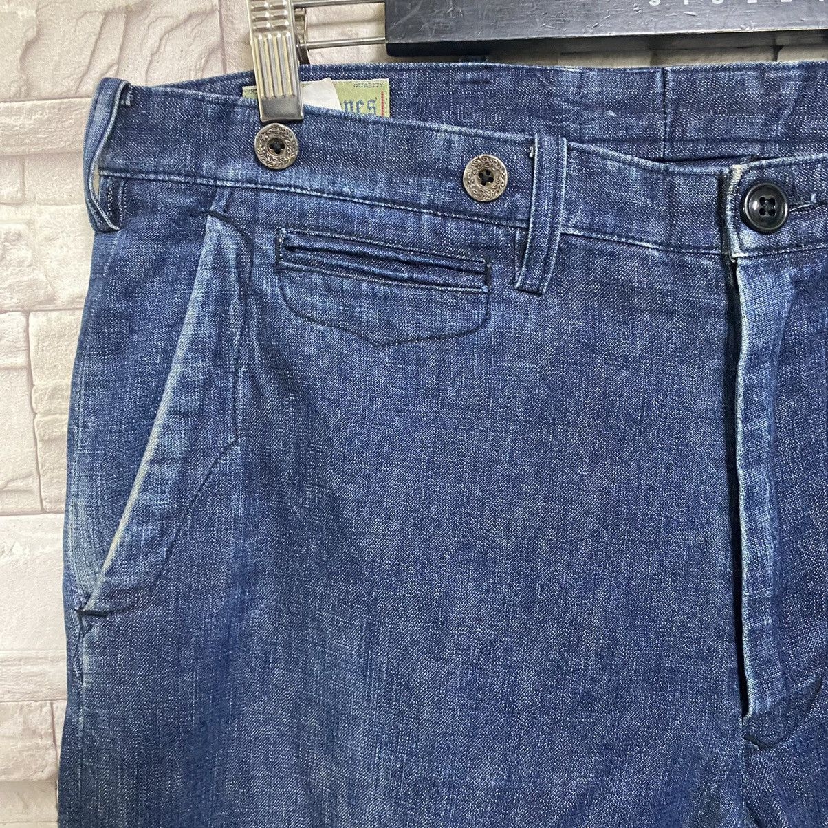 Dry Bones Dry Bones Denim Work Pants Buckle Back Size US 34 / EU 50 - 5 Thumbnail