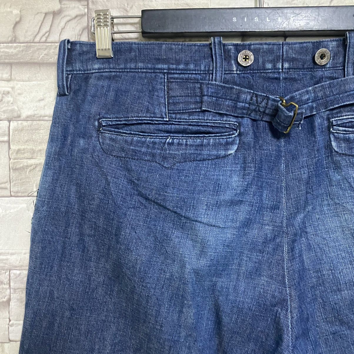 Dry Bones Dry Bones Denim Work Pants Buckle Back Size US 34 / EU 50 - 13 Thumbnail