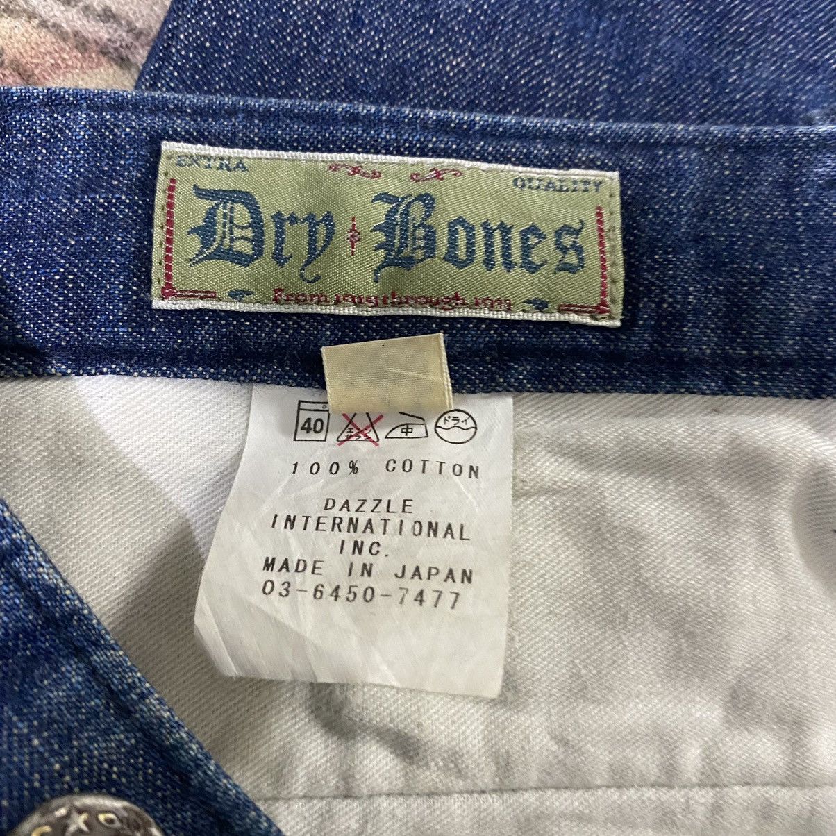 Dry Bones Dry Bones Denim Work Pants Buckle Back Size US 34 / EU 50 - 17 Thumbnail