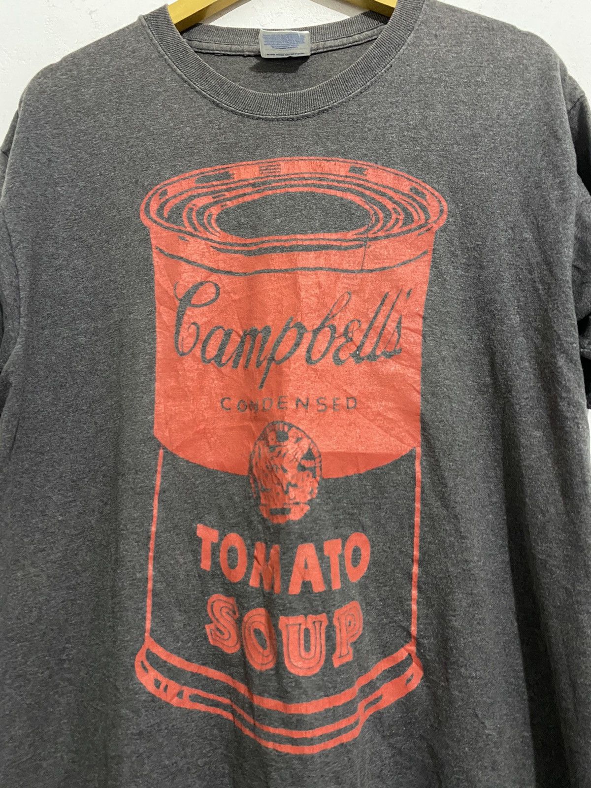 Andy Warhol × Vintage 🖤BLACKFRIDAY🖤Vintage Andy Warhol Tomato SoupPop Art Shirt Size US M / EU 48-50 / 2 - 2 Thumbnail