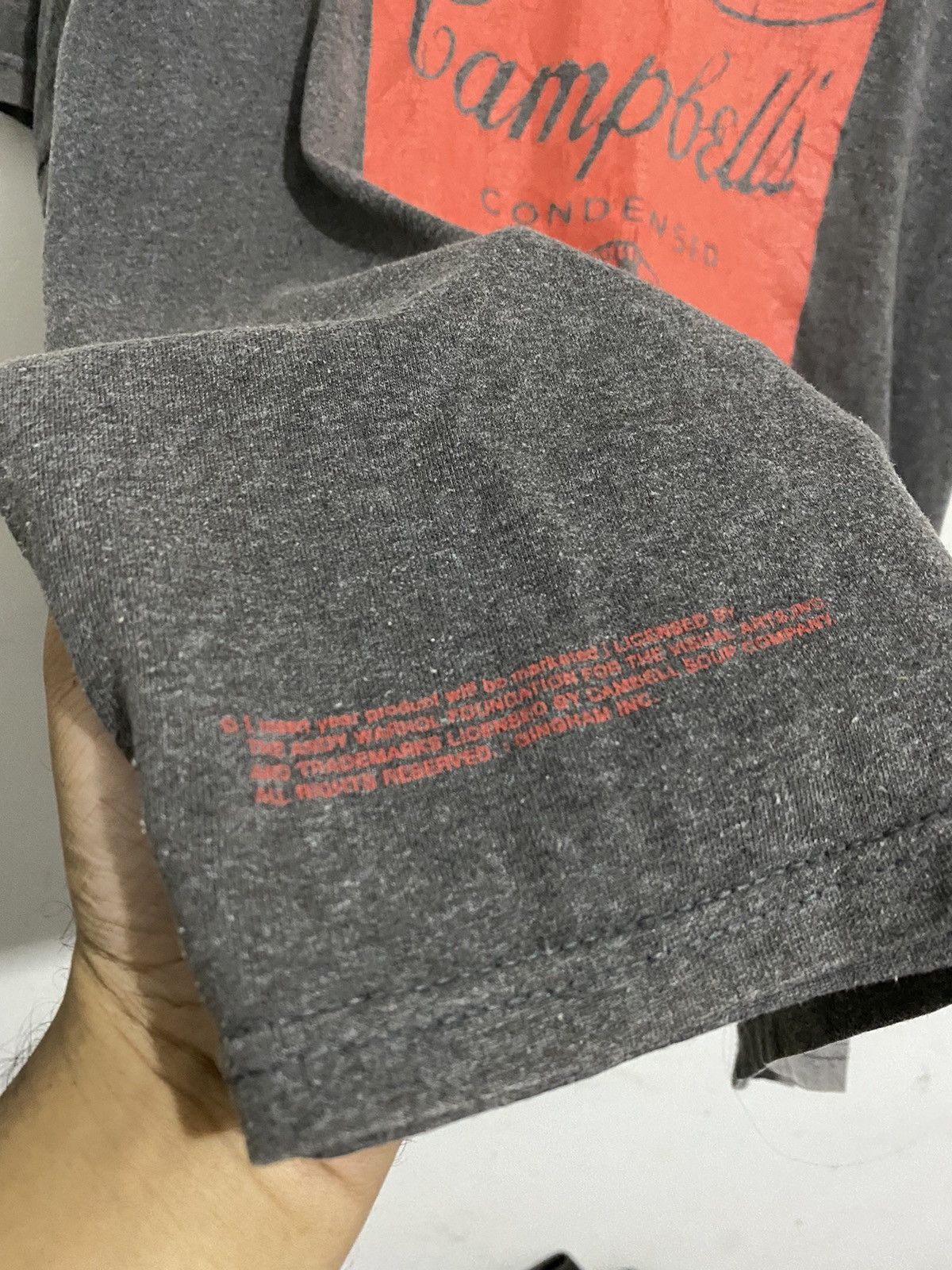 Andy Warhol × Vintage 🖤BLACKFRIDAY🖤Vintage Andy Warhol Tomato SoupPop Art Shirt Size US M / EU 48-50 / 2 - 3 Thumbnail