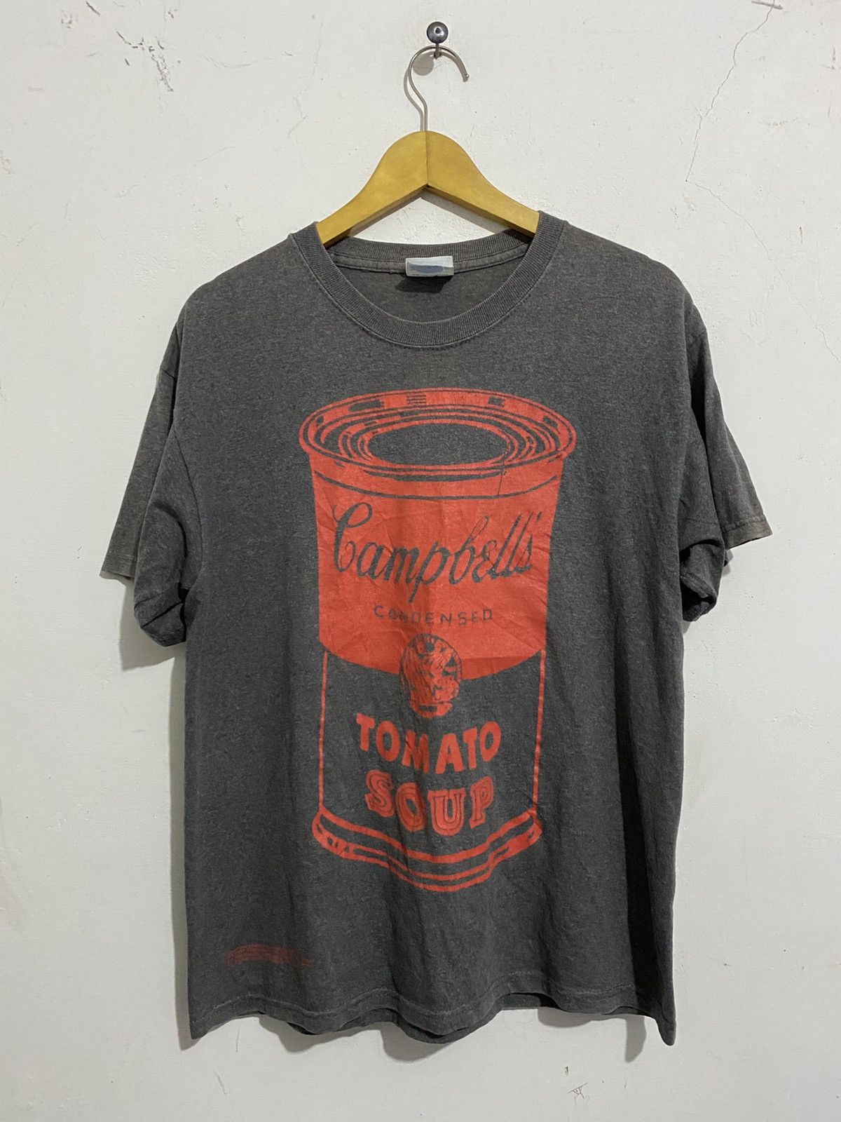 Andy Warhol × Vintage 🖤BLACKFRIDAY🖤Vintage Andy Warhol Tomato SoupPop Art Shirt Size US M / EU 48-50 / 2 - 1 Thumbnail