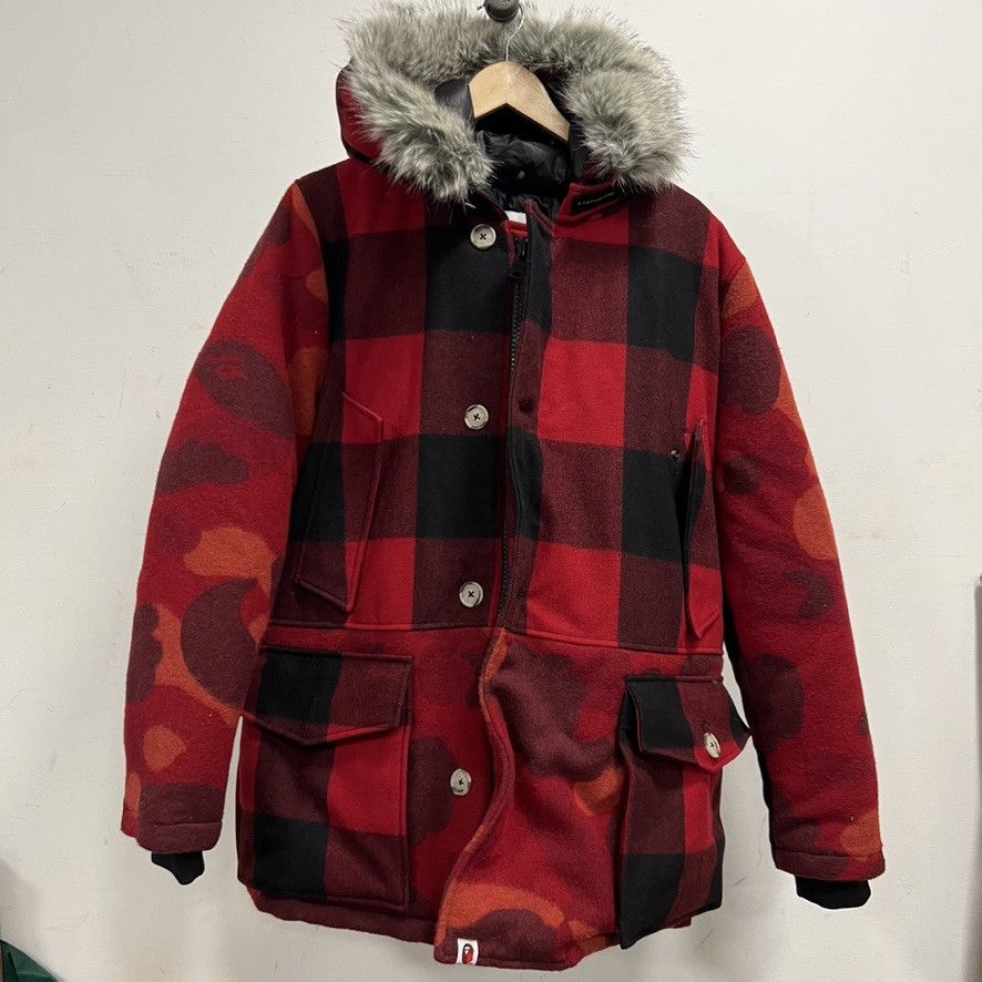 Bape Bape X Woolrich Arctic Parka | Grailed