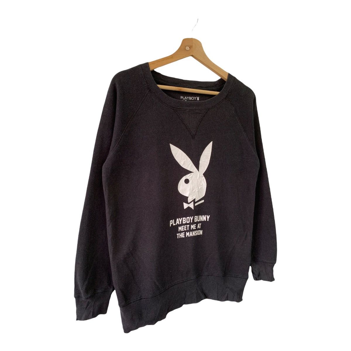 Playboy Playboy Vip Printed Pullover Crewneck Sweatshirt Size M Size US M / EU 48-50 / 2 - 3 Thumbnail