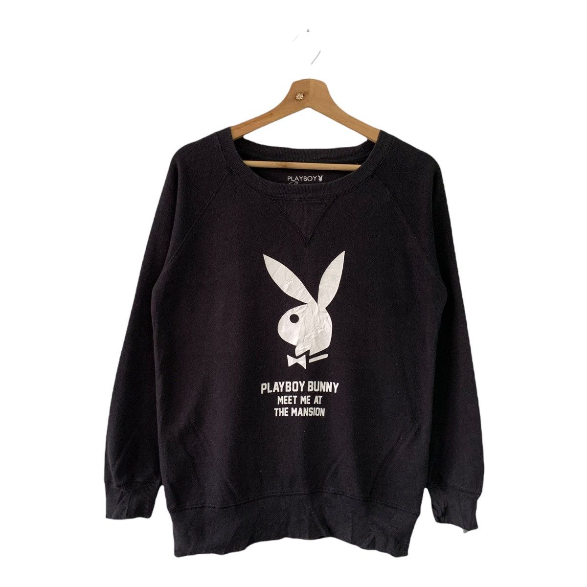 Playboy Playboy Vip Printed Pullover Crewneck Sweatshirt Size M Size US M / EU 48-50 / 2 - 1 Thumbnail