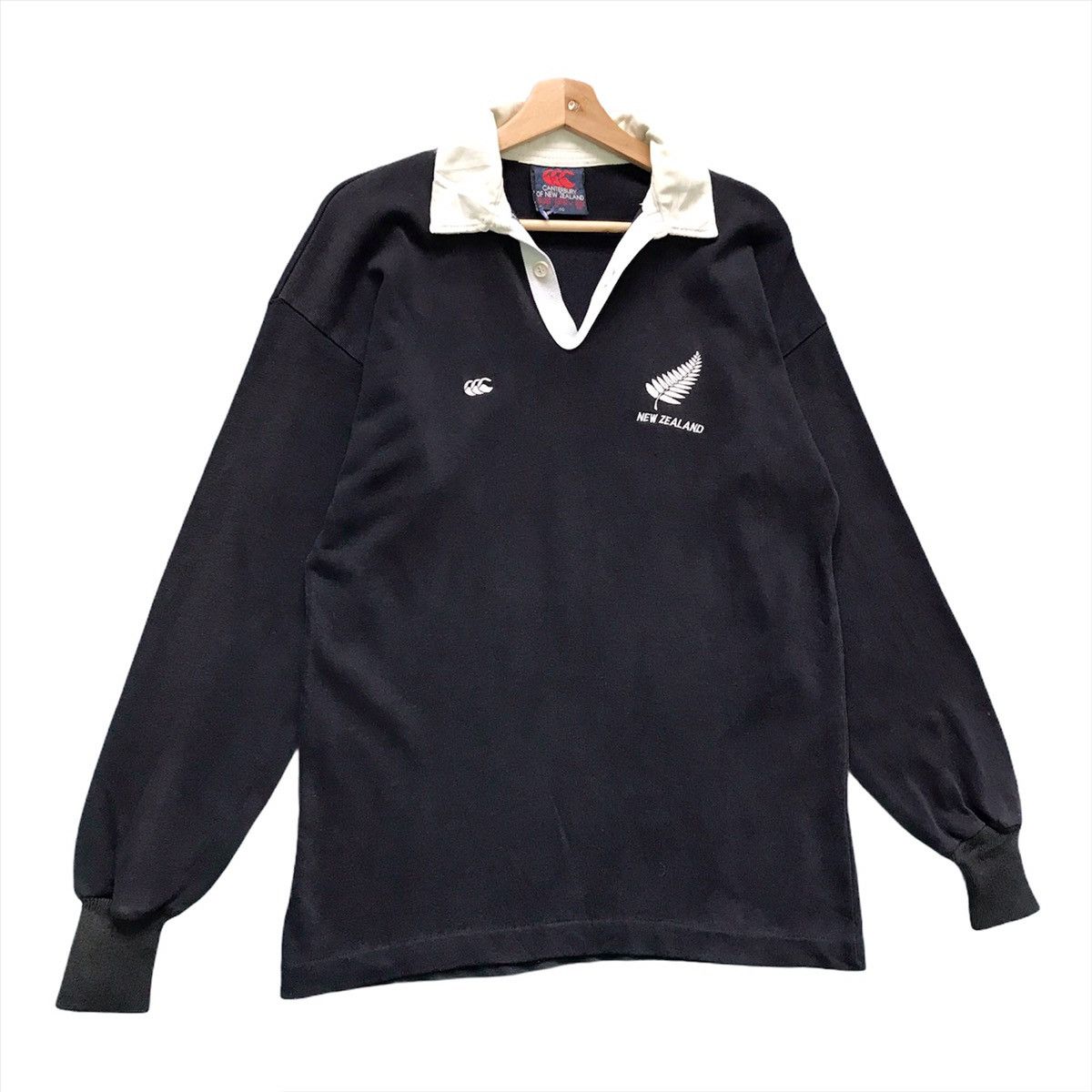 Canterbury of New Zealand × Vintage Vintage Canterbury Of New Zealand Collar Sweatshirt Size M Size US M / EU 48-50 / 2 - 2 Thumbnail