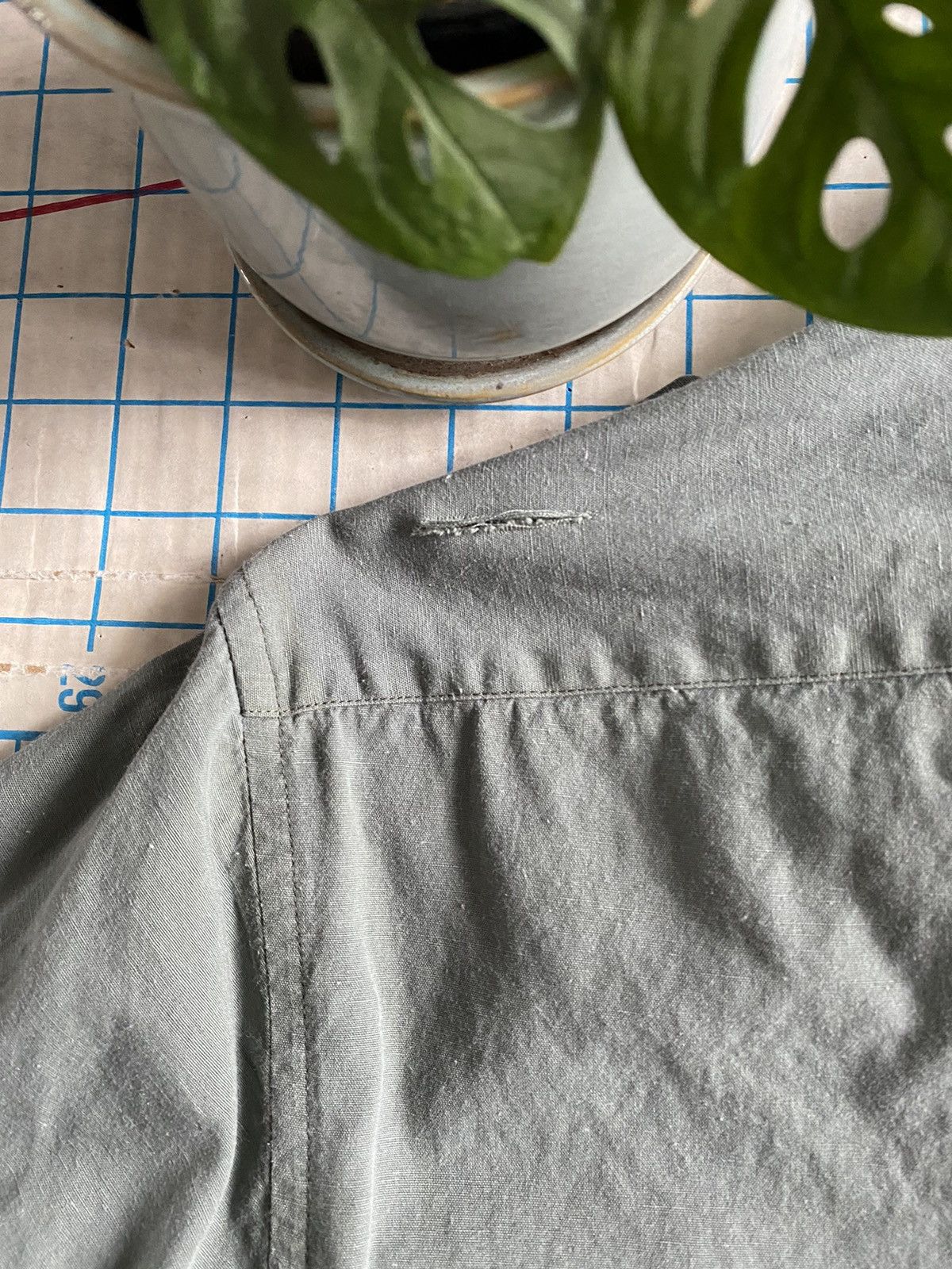 A.P.C. × Vintage Vintage APC Button Up Shirt Size 2 Fits Small Seafoam Green Size US S / EU 44-46 / 1 - 11 Thumbnail