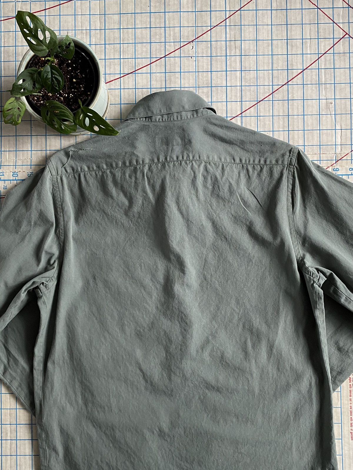 A.P.C. × Vintage Vintage APC Button Up Shirt Size 2 Fits Small Seafoam Green Size US S / EU 44-46 / 1 - 10 Thumbnail