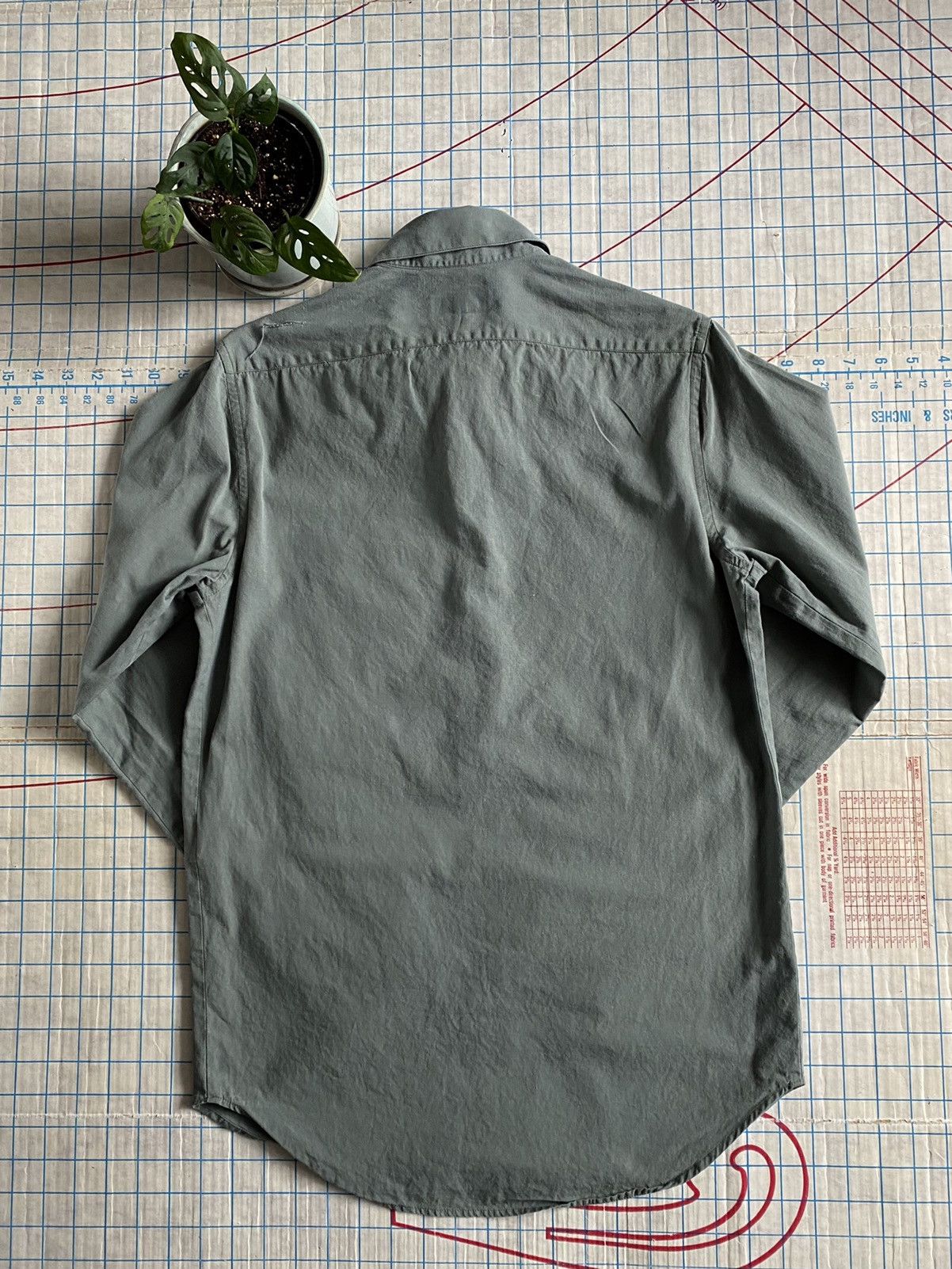 A.P.C. × Vintage Vintage APC Button Up Shirt Size 2 Fits Small Seafoam Green Size US S / EU 44-46 / 1 - 9 Thumbnail