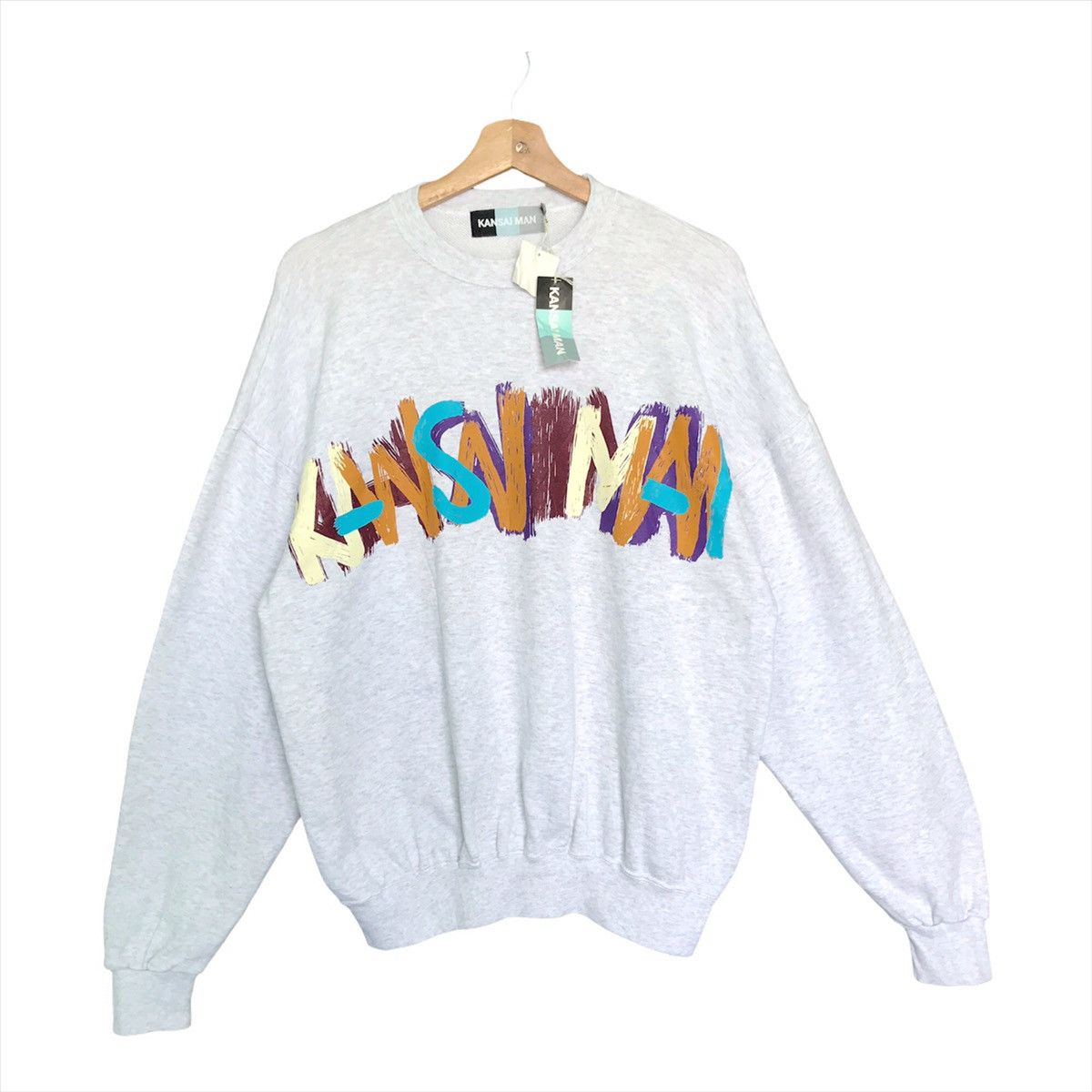 Kansai Yamamoto Vintage 90s Kansai Man Crewneck Sweatshirt Size M Size US M / EU 48-50 / 2 - 1 Thumbnail