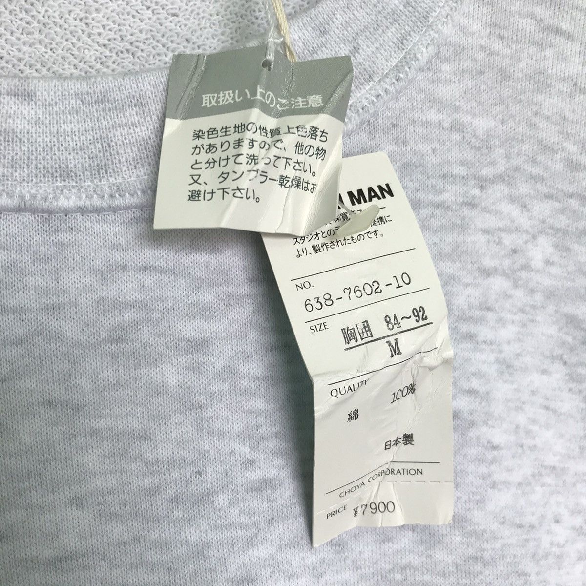 Kansai Yamamoto Vintage 90s Kansai Man Crewneck Sweatshirt Size M Size US M / EU 48-50 / 2 - 8 Thumbnail