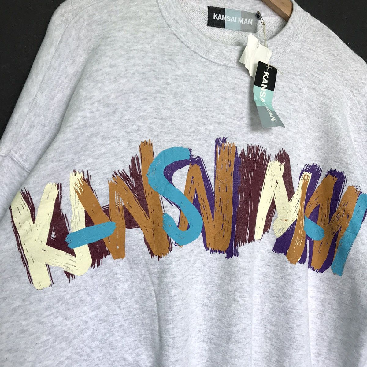 Kansai Yamamoto Vintage 90s Kansai Man Crewneck Sweatshirt Size M Size US M / EU 48-50 / 2 - 5 Thumbnail