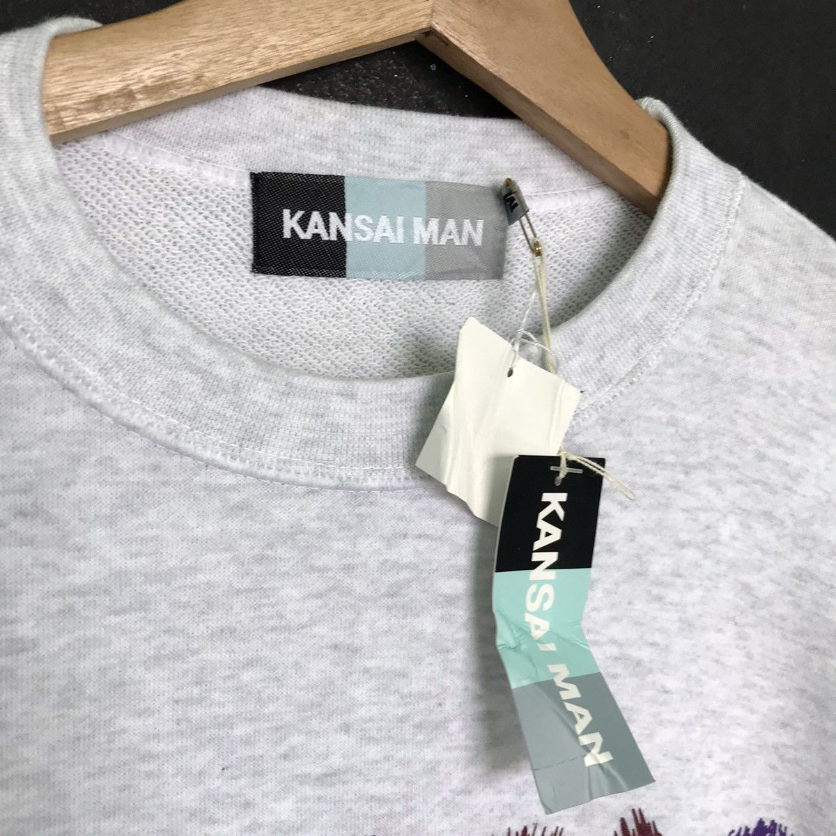 Kansai Yamamoto Vintage 90s Kansai Man Crewneck Sweatshirt Size M Size US M / EU 48-50 / 2 - 7 Thumbnail