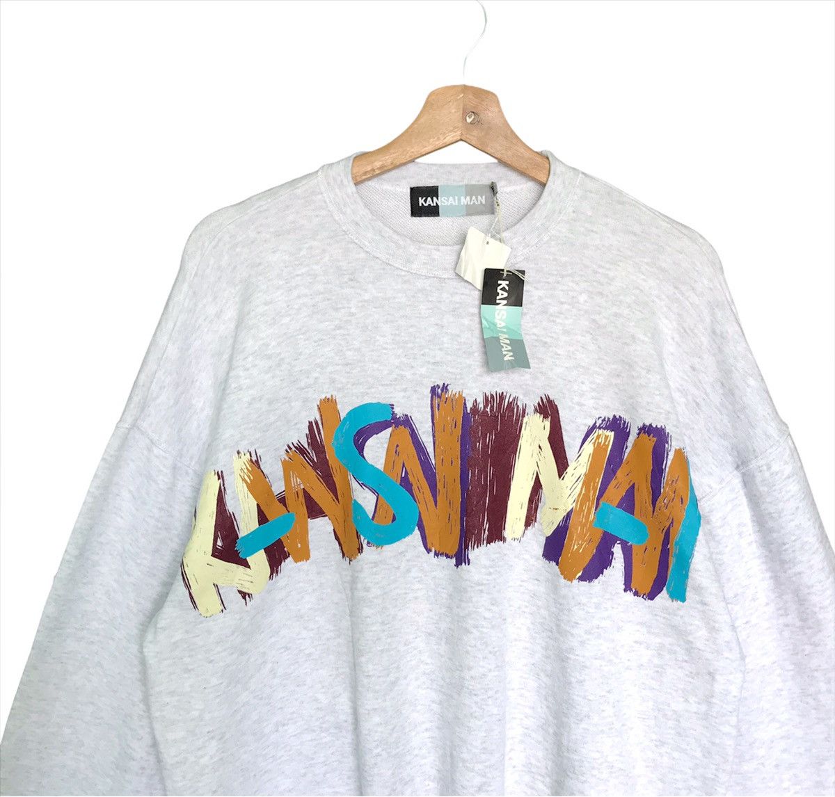 Kansai Yamamoto Vintage 90s Kansai Man Crewneck Sweatshirt Size M Size US M / EU 48-50 / 2 - 4 Thumbnail