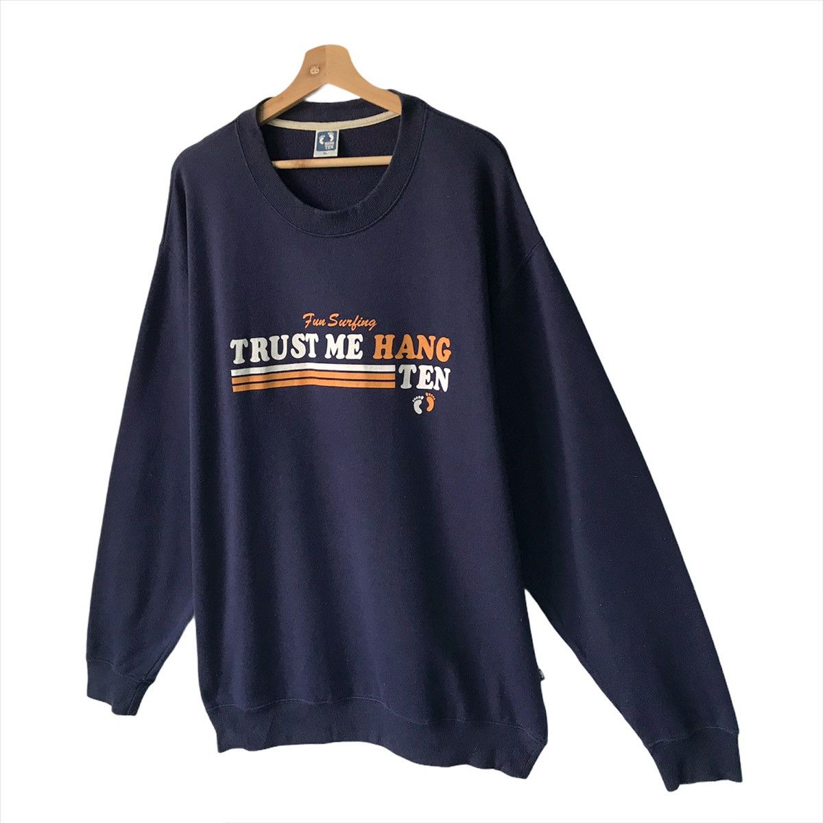 Hang Ten Vintage 90s Hang Ten Crewneck Sweatshirt Size XL Size US XL / EU 56 / 4 - 3 Thumbnail