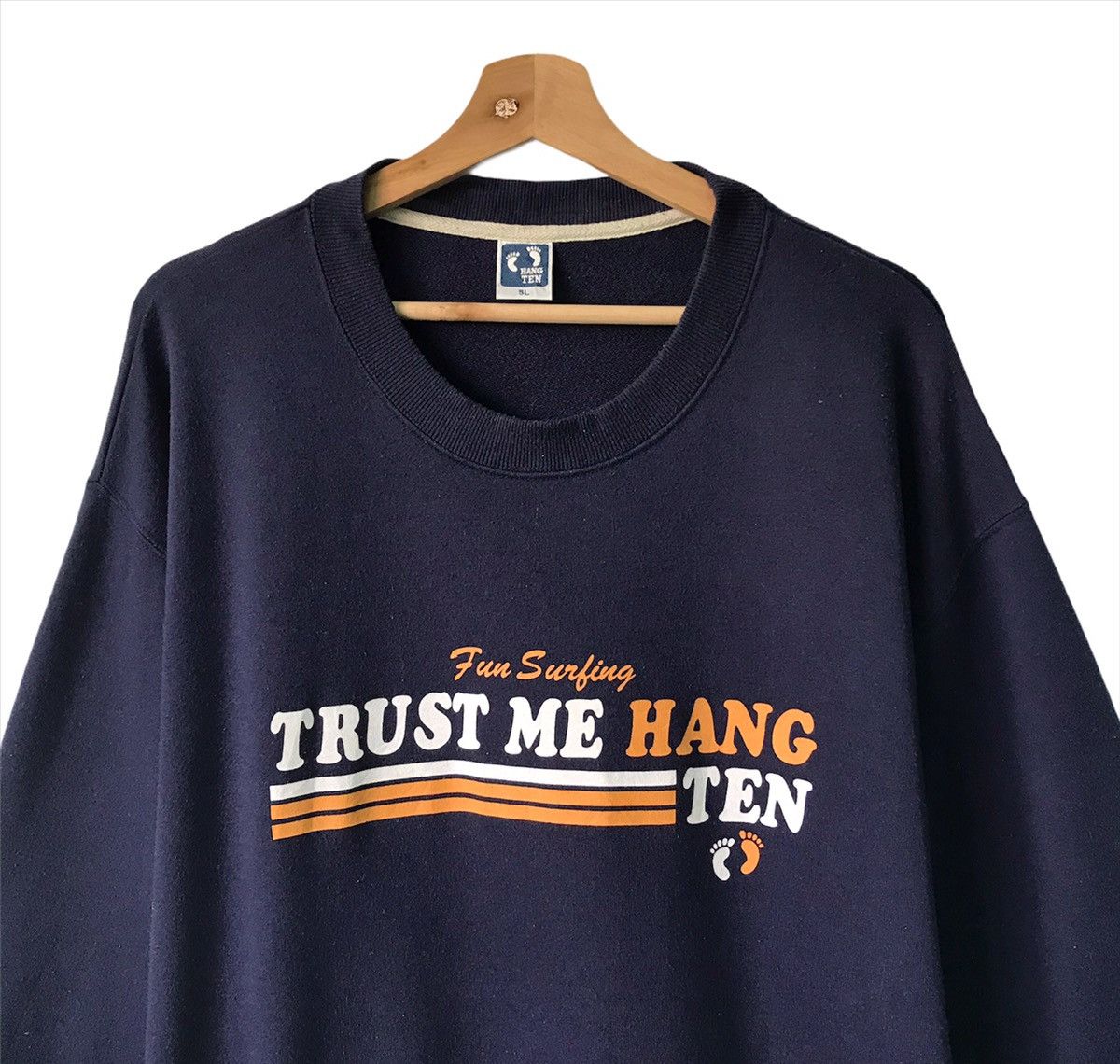 Hang Ten Vintage 90s Hang Ten Crewneck Sweatshirt Size XL Size US XL / EU 56 / 4 - 4 Thumbnail