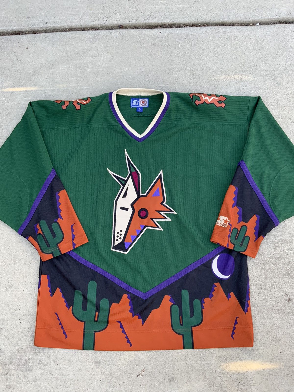 Vintage 90’s Arizona Coyotes Starter Hockey Jersey | Grailed