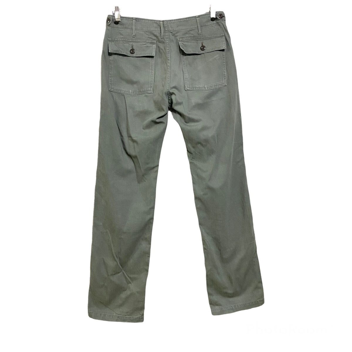 LE CIEL BLEU Voler Dans Le Ciel Fatigue Pants Herringbone Size US 32 / EU 48 - 2 Thumbnail