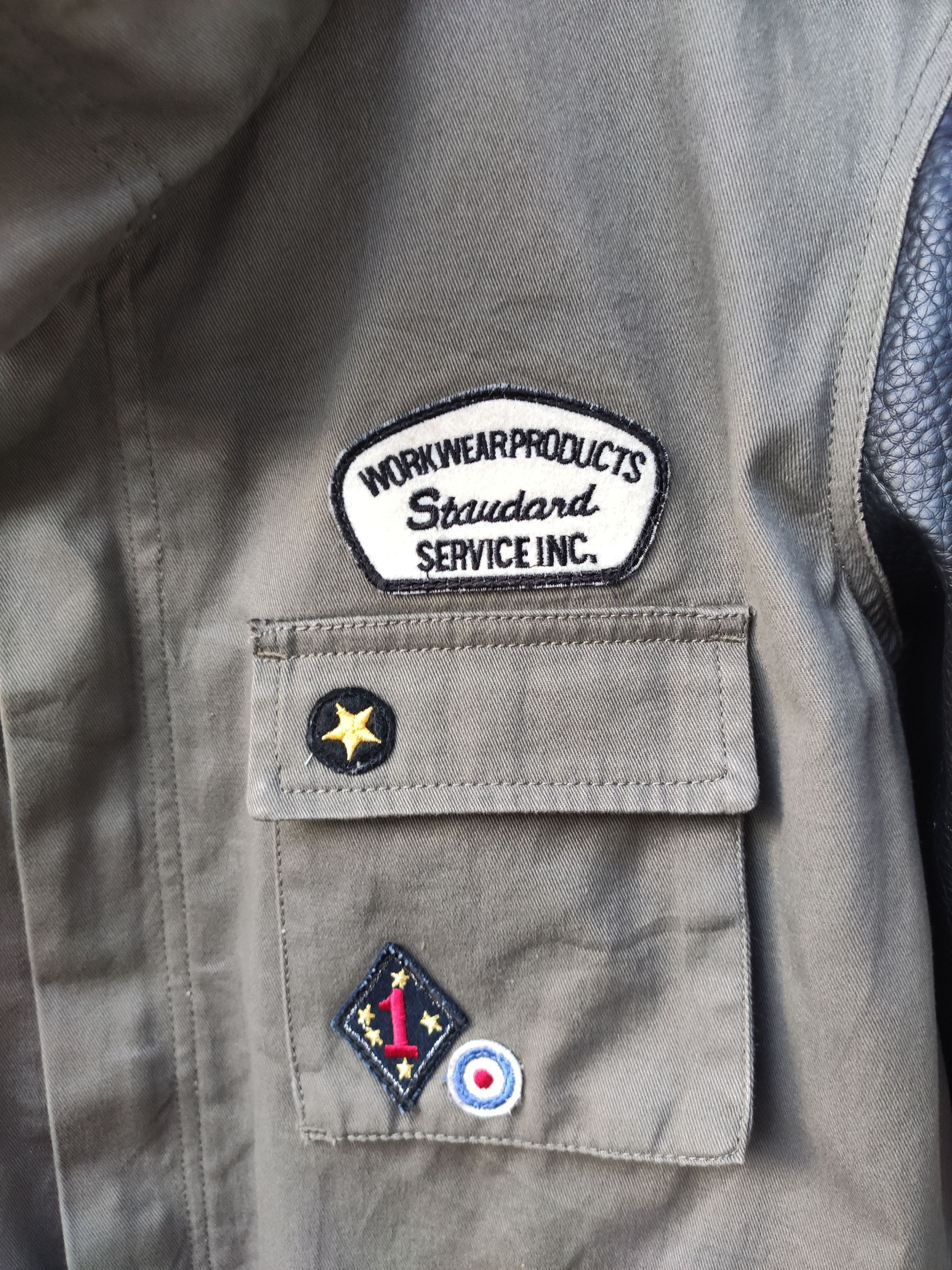 Japanese Brand Rivet and Surge jacket with patches Size US S / EU 44-46 / 1 - 6 Thumbnail