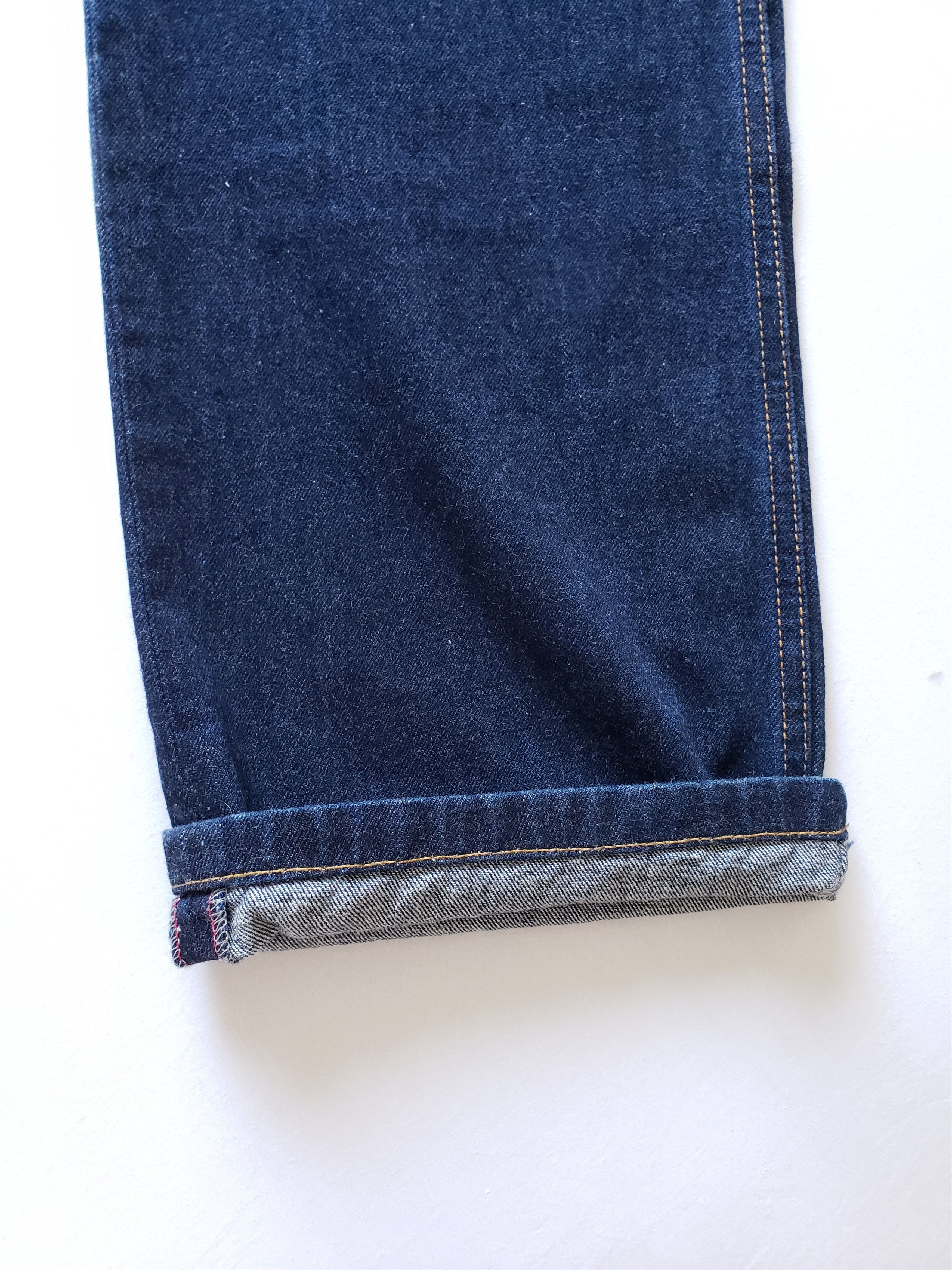 Helmut Lang HL 1998 Indigo Turn Up Jeans (Re-Edition) Size US 32 / EU 48 - 3 Thumbnail