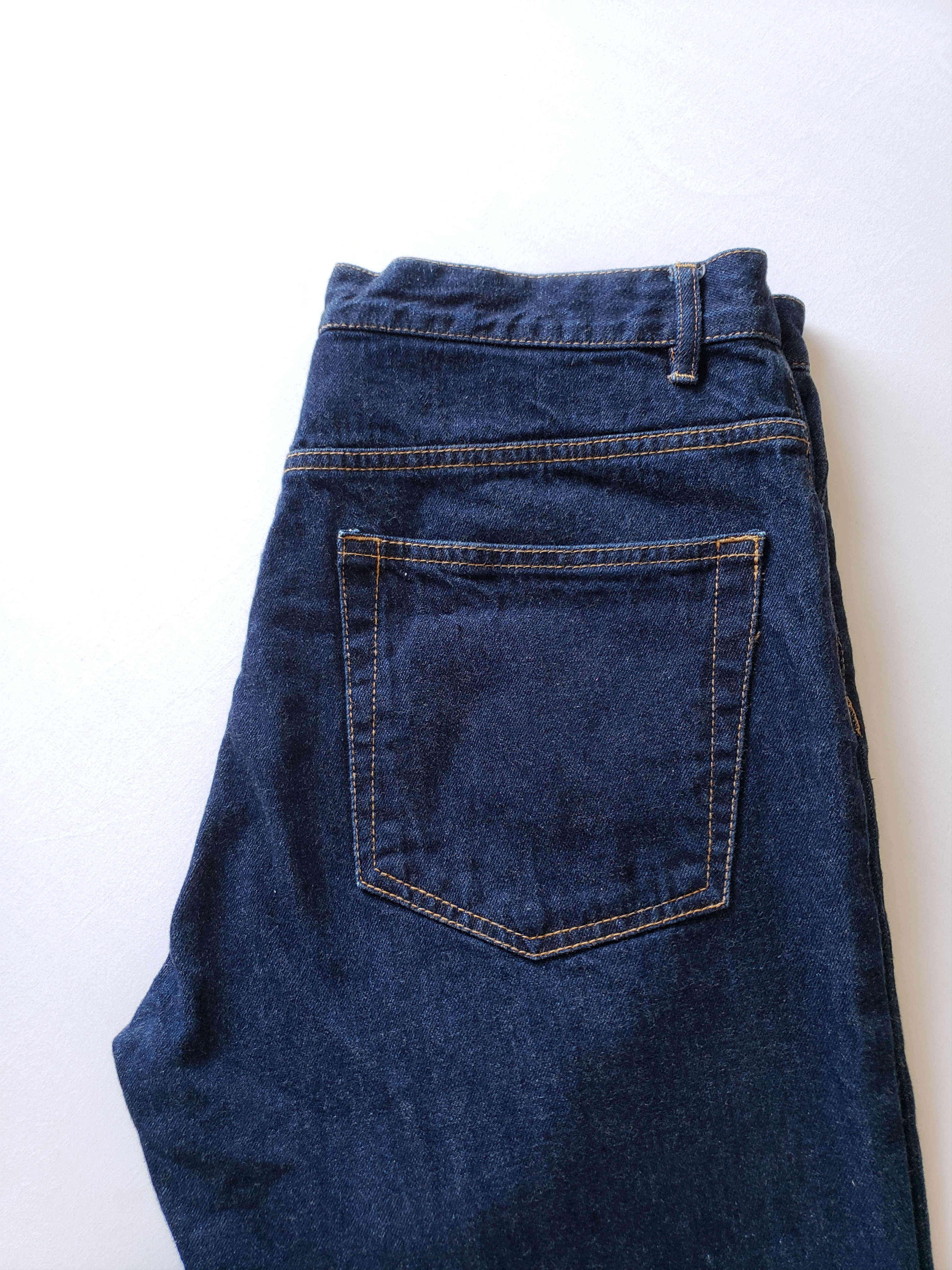 Helmut Lang HL 1998 Indigo Turn Up Jeans (Re-Edition) Size US 32 / EU 48 - 9 Thumbnail