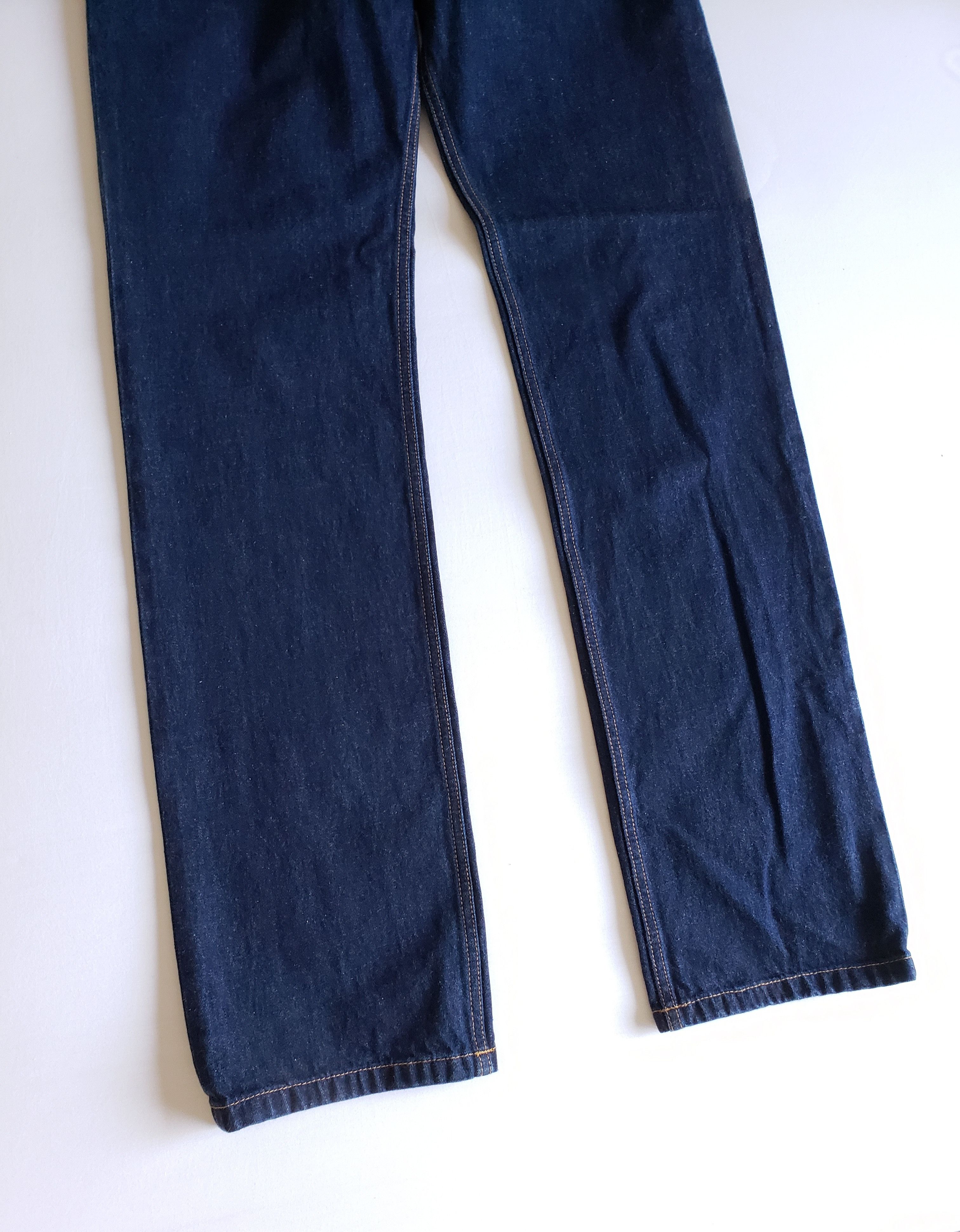 Helmut Lang HL 1998 Indigo Turn Up Jeans (Re-Edition) Size US 32 / EU 48 - 2 Thumbnail