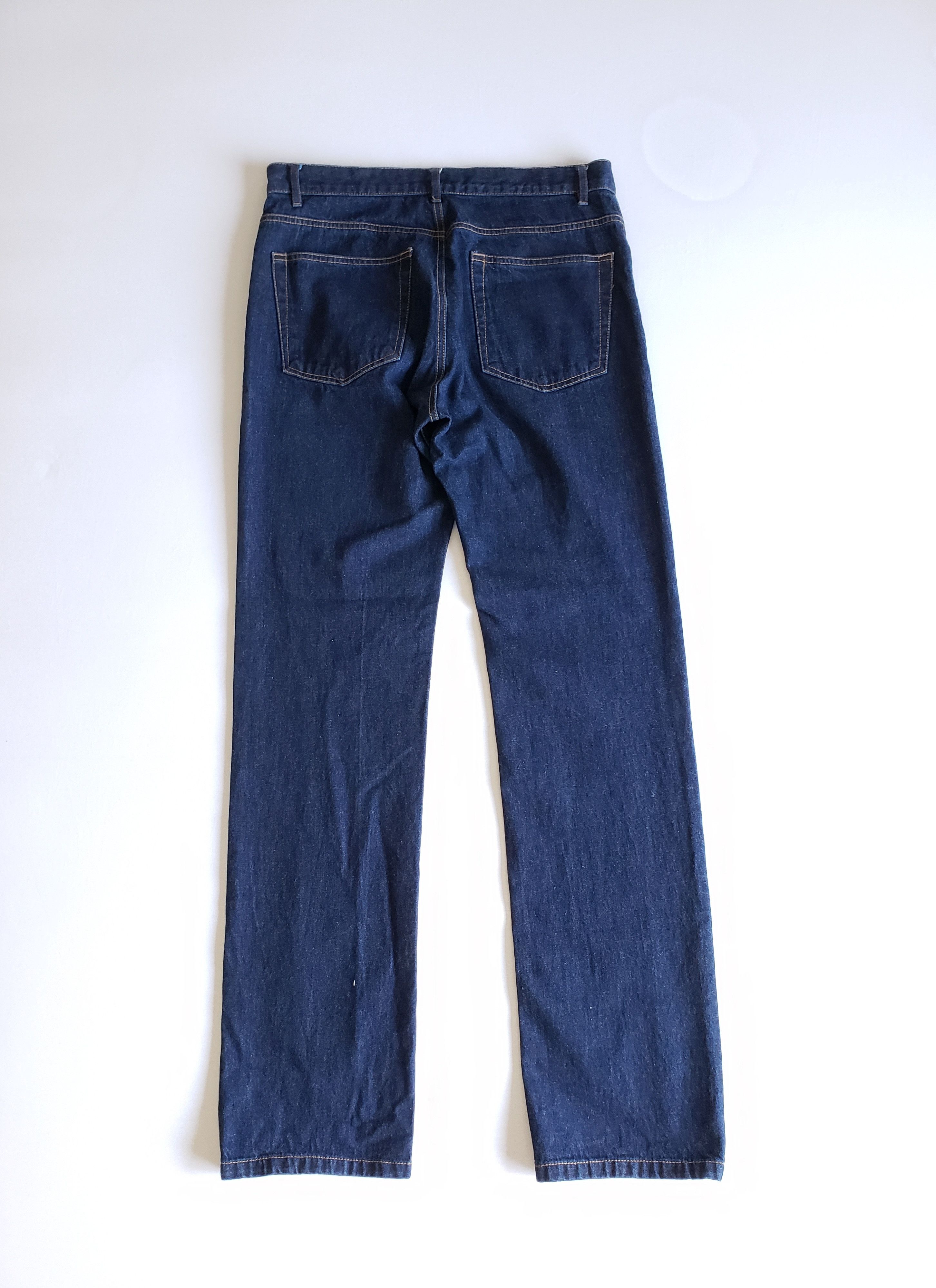 Helmut Lang HL 1998 Indigo Turn Up Jeans (Re-Edition) Size US 32 / EU 48 - 7 Thumbnail