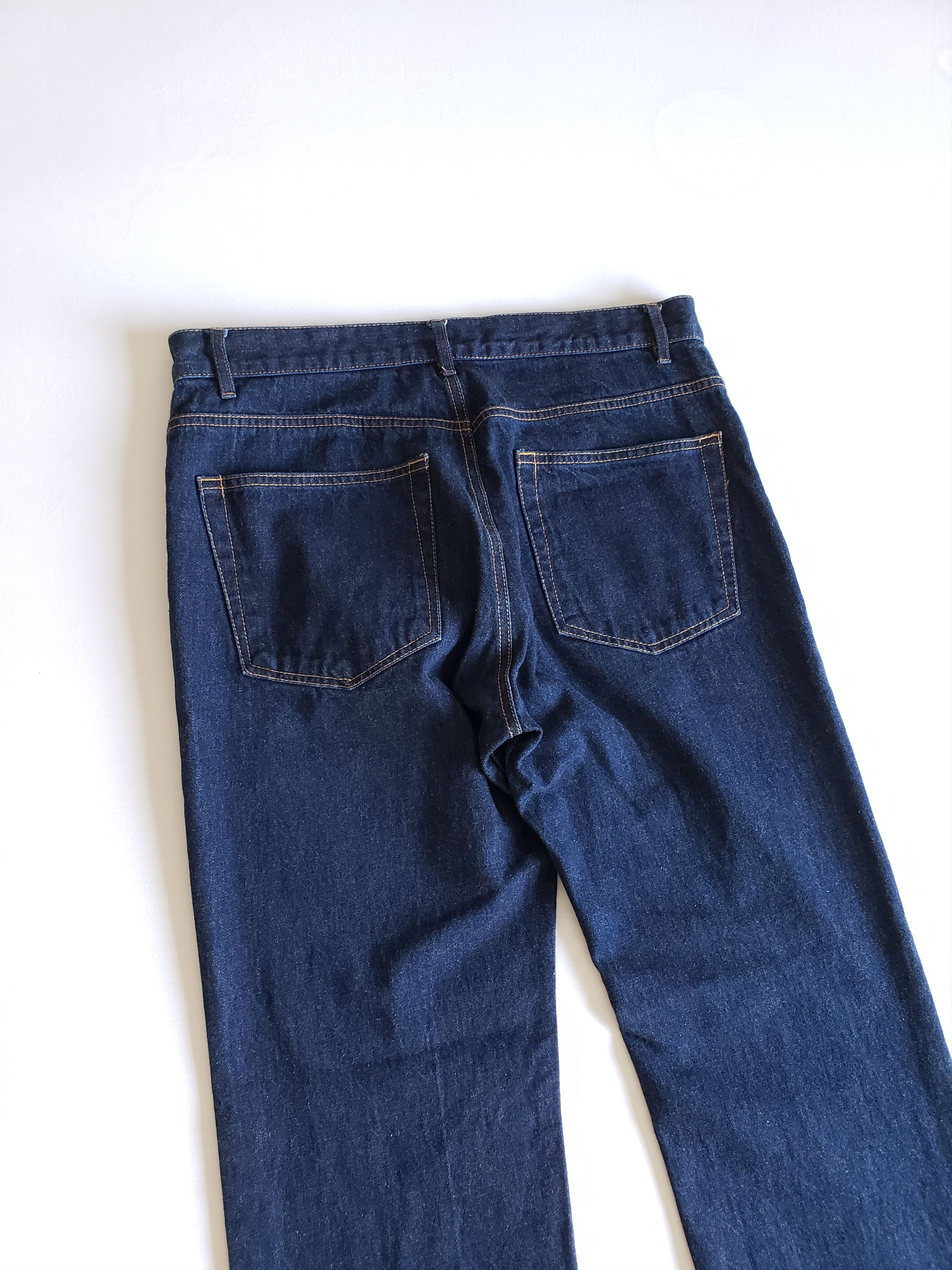 Helmut Lang HL 1998 Indigo Turn Up Jeans (Re-Edition) Size US 32 / EU 48 - 8 Thumbnail