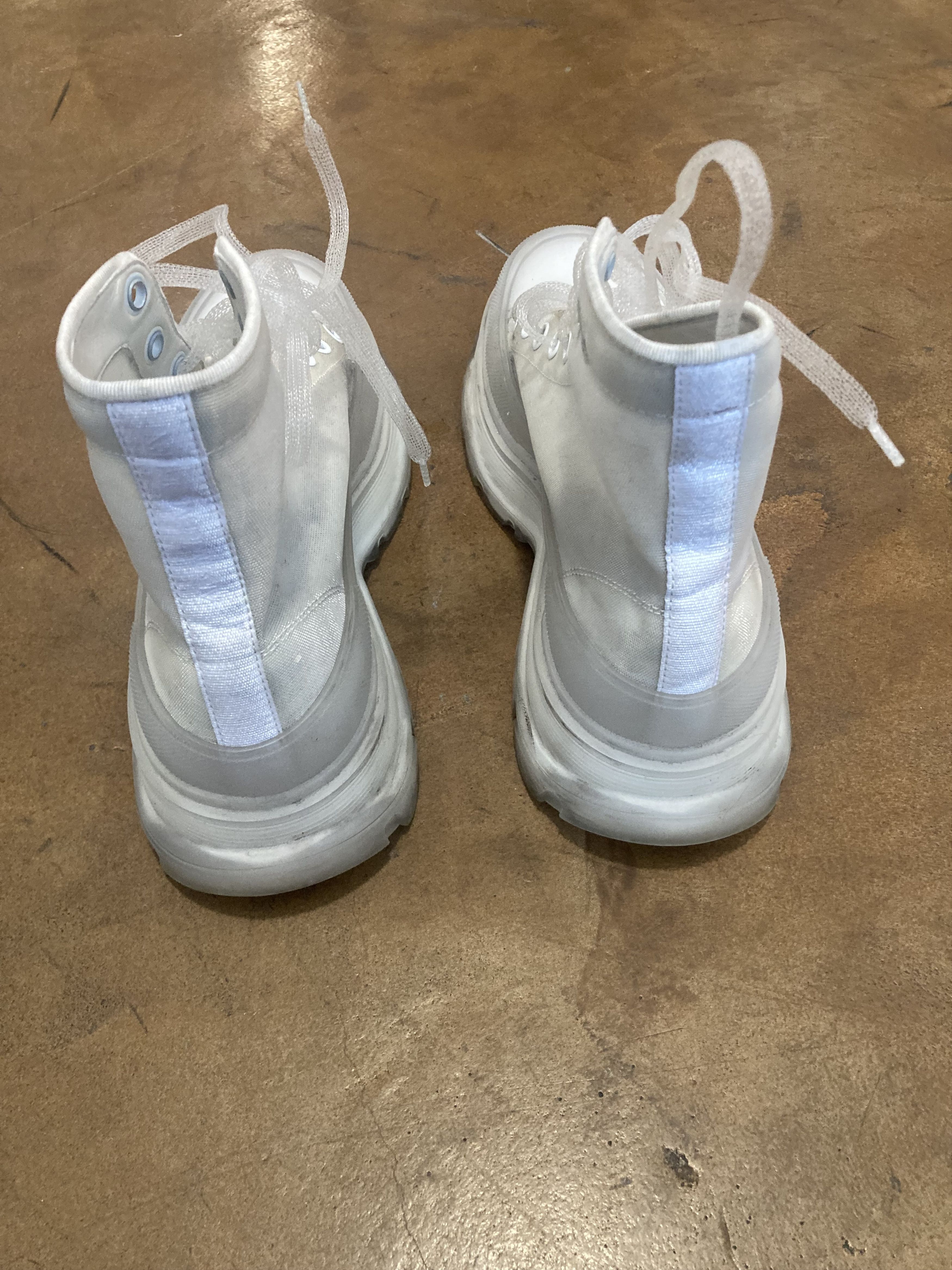 Alexander McQueen Alexander Mcqueen high top sneakers 42.5 Size US 9.5 / EU 42-43 - 5 Thumbnail