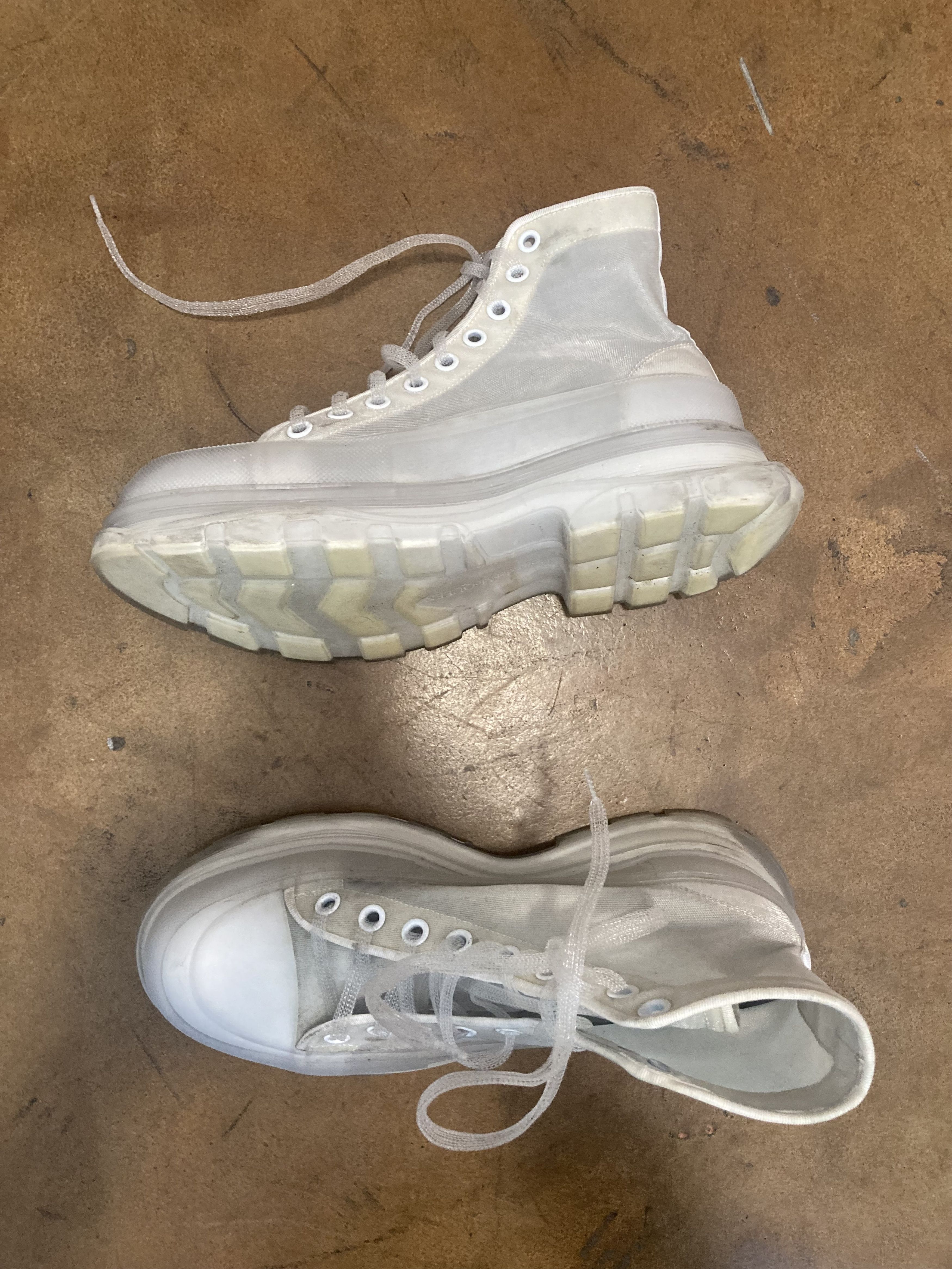 Alexander McQueen Alexander Mcqueen high top sneakers 42.5 Size US 9.5 / EU 42-43 - 2 Thumbnail