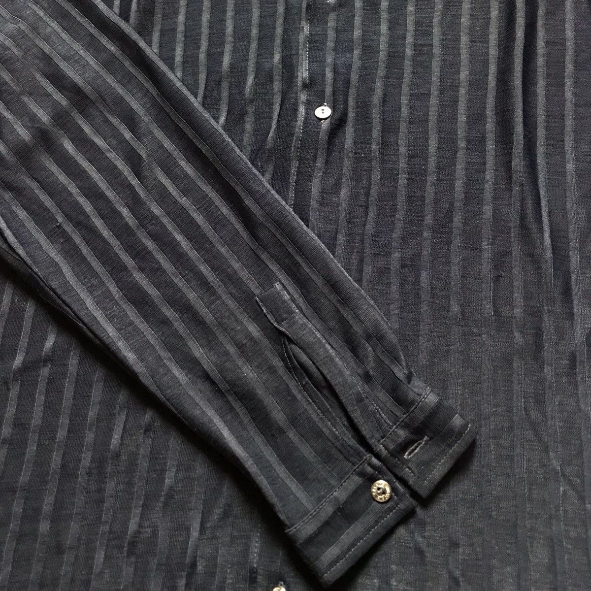 Versace Vtg Versace Jeans Couture Button Up Shirt Size US L / EU 52-54 / 3 - 6 Thumbnail