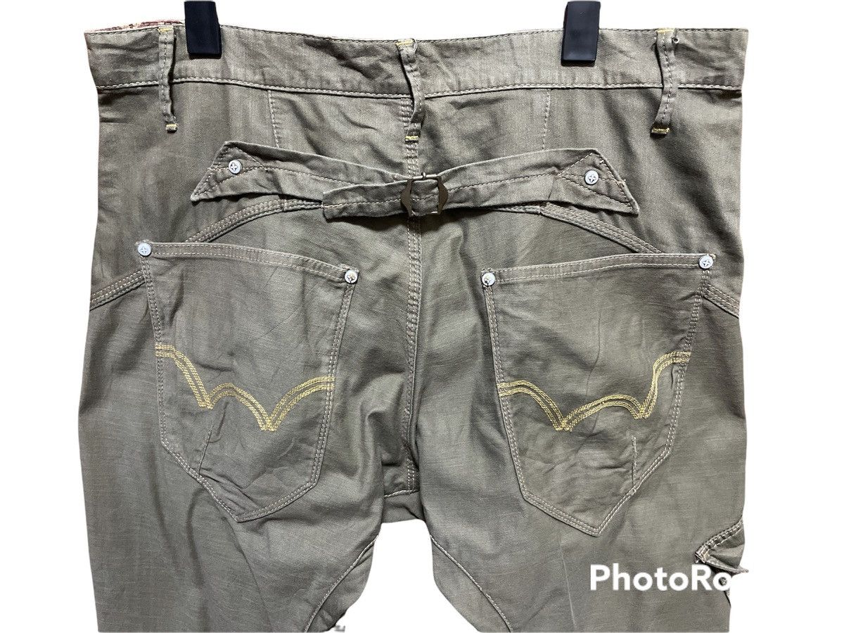 Edwin RARE🔥Edwin Multipocket Buckle Back Olive Bushpant Size US 34 / EU 50 - 3 Thumbnail