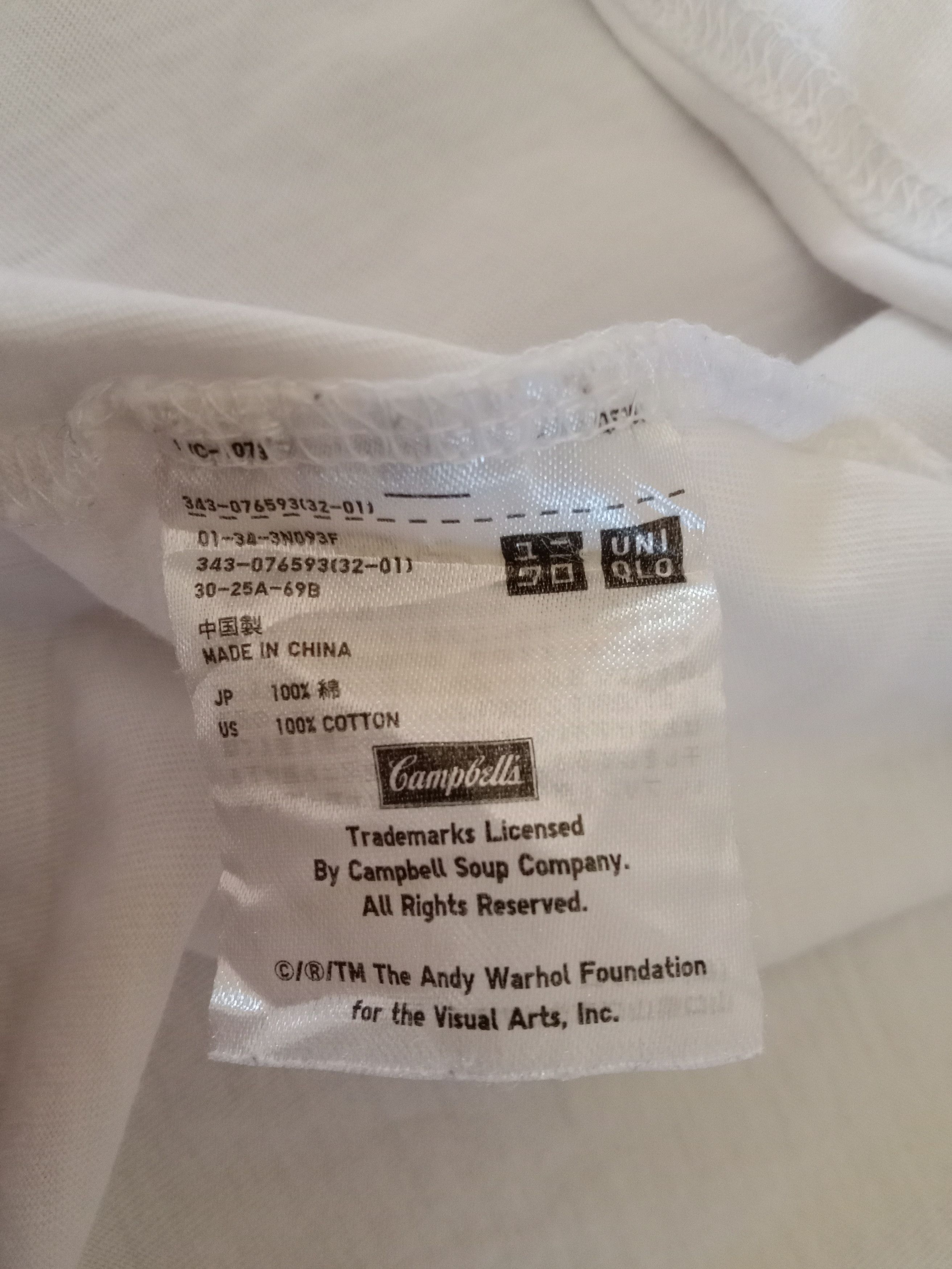 CAMPBELL SOUP x Andy Warhol x Uniqlo