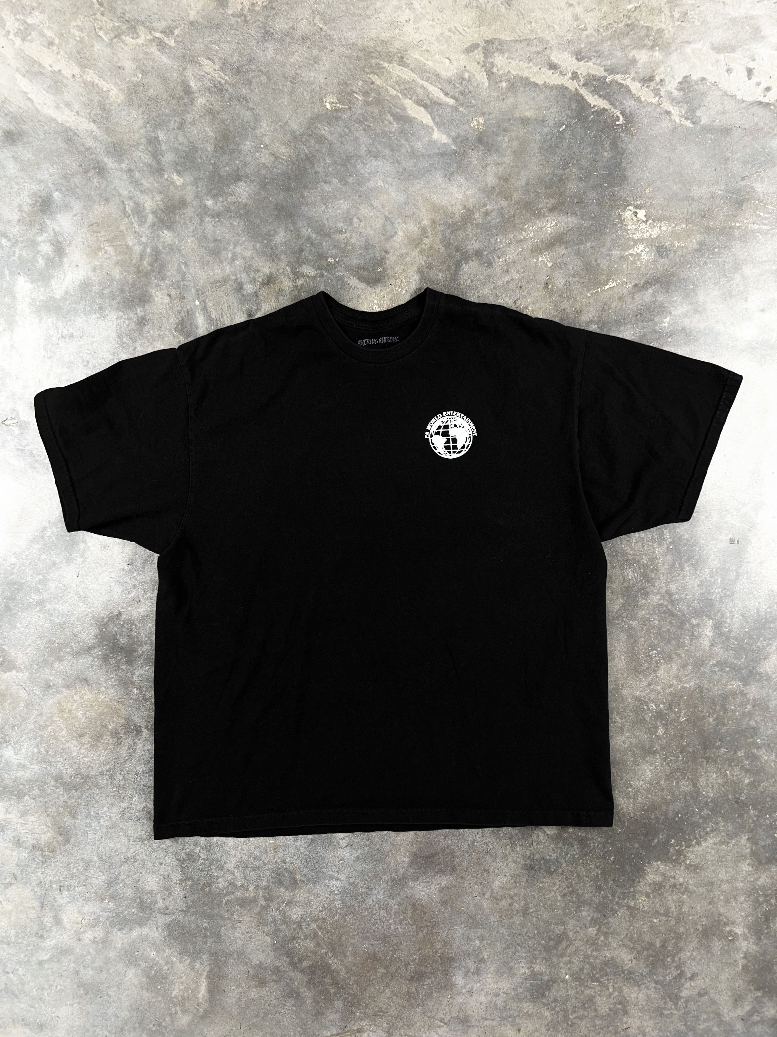 Fucking Awesome Fucking Awesome FA World Entertainment Tee Black 2XL XXL ❄️ Size US XXL / EU 58 / 5 - 1 Thumbnail