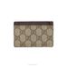 Gucci 🔴 GG Supreme Card Holder Wallet - Brown Size ONE SIZE - 2 Thumbnail