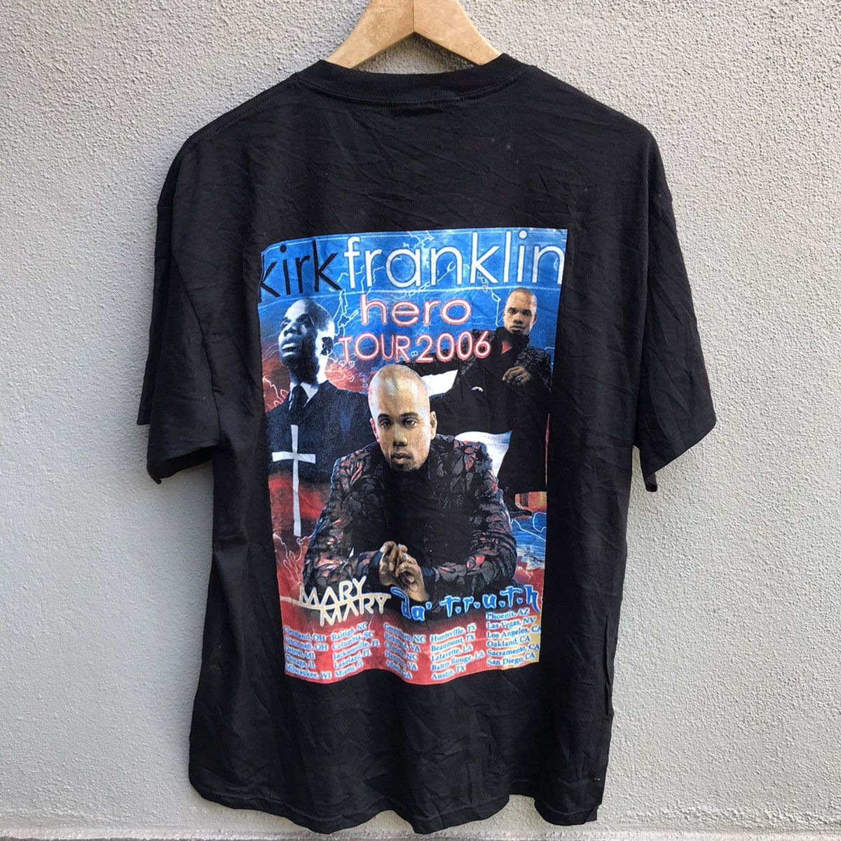 Rap Tees Vintage KIRK FRANKLIN rap tee Size US L / EU 52-54 / 3 - 3 Thumbnail