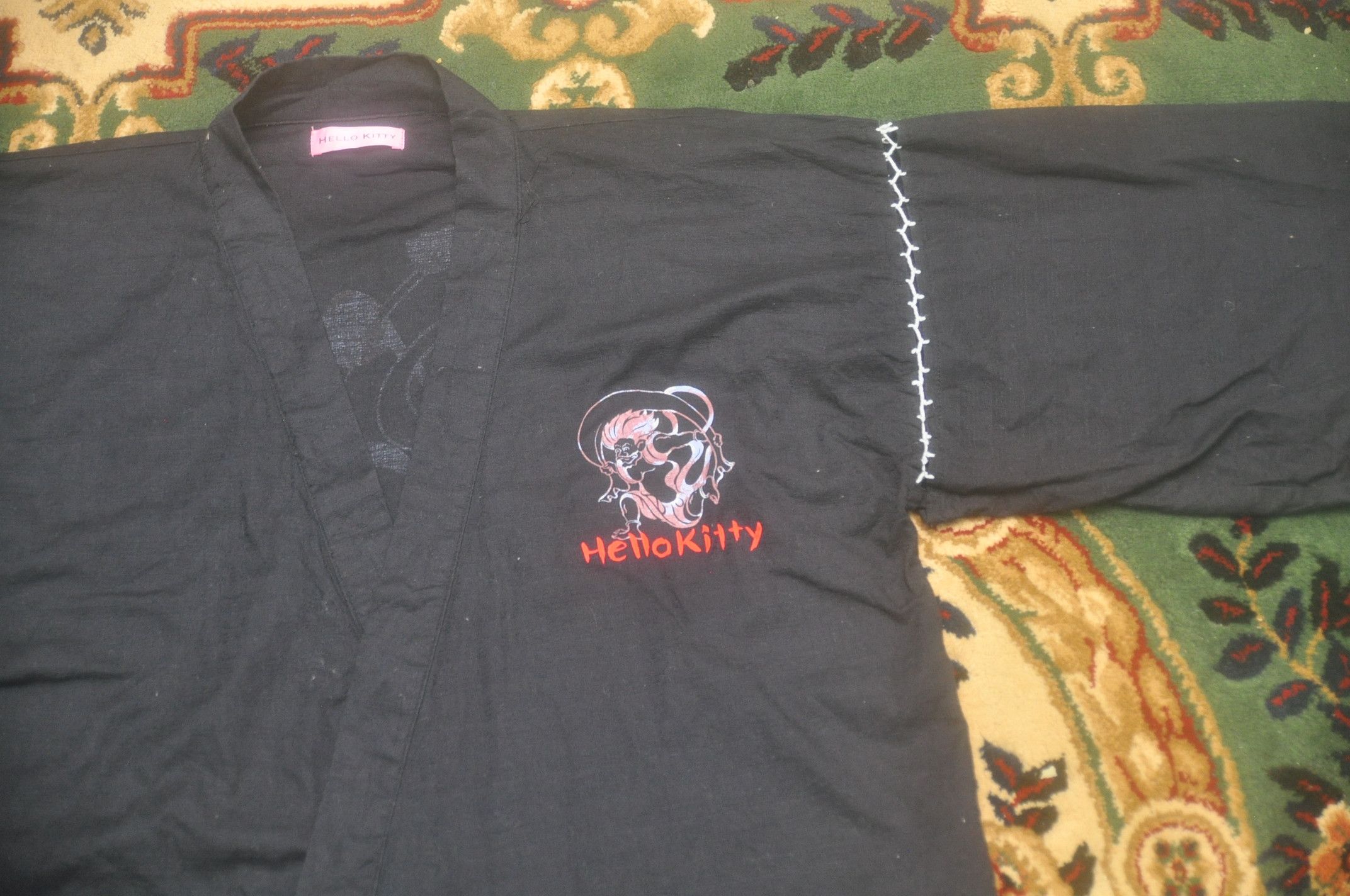 Japanese Brand × Vintage Vintage Hello Kitty Japanese Tradisional Travis Scott Style Size US L / EU 52-54 / 3 - 13 Thumbnail